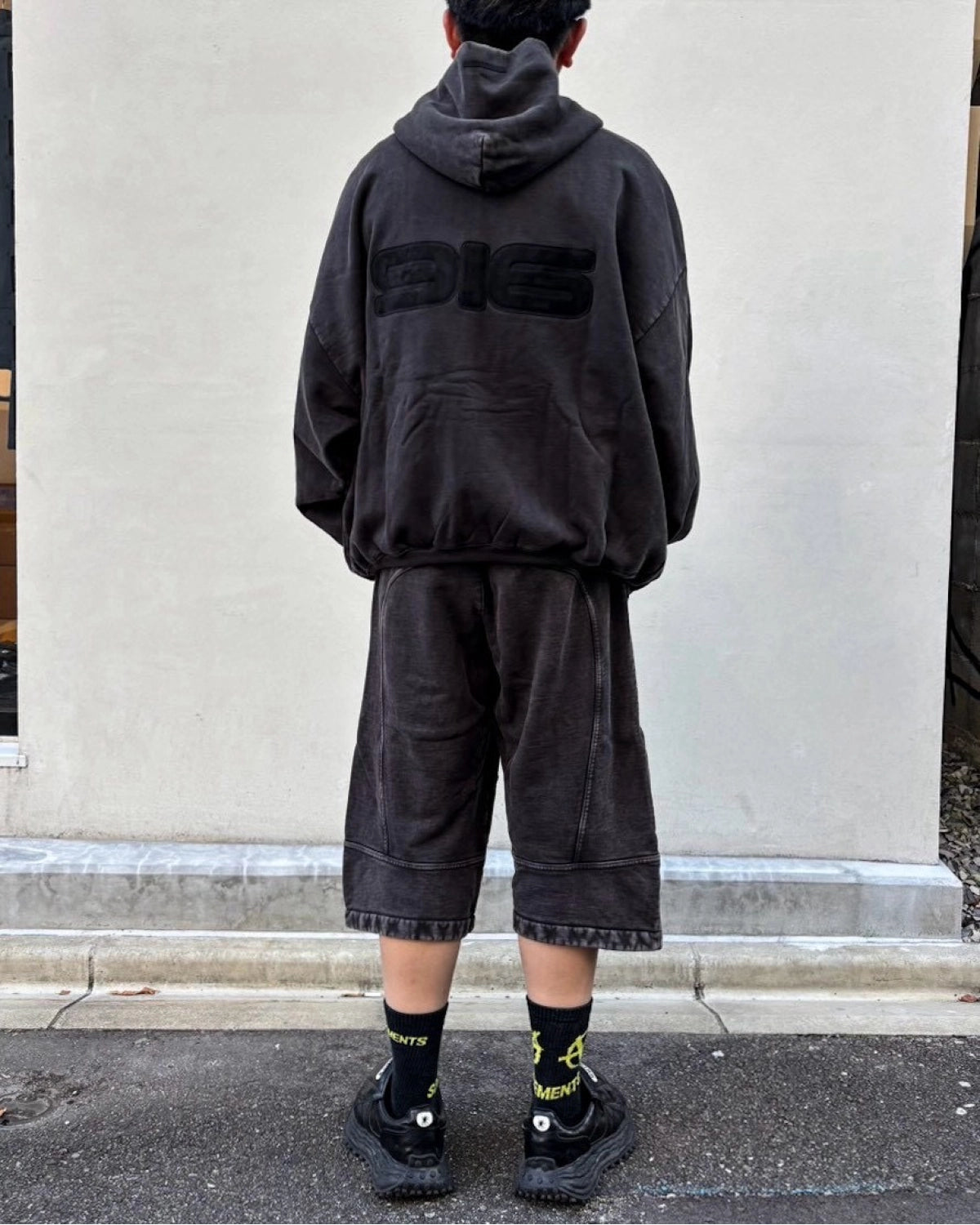 ESSENTIALS / SLOUCHY 90s Zip-Up Hoodie (RW01676-0287)