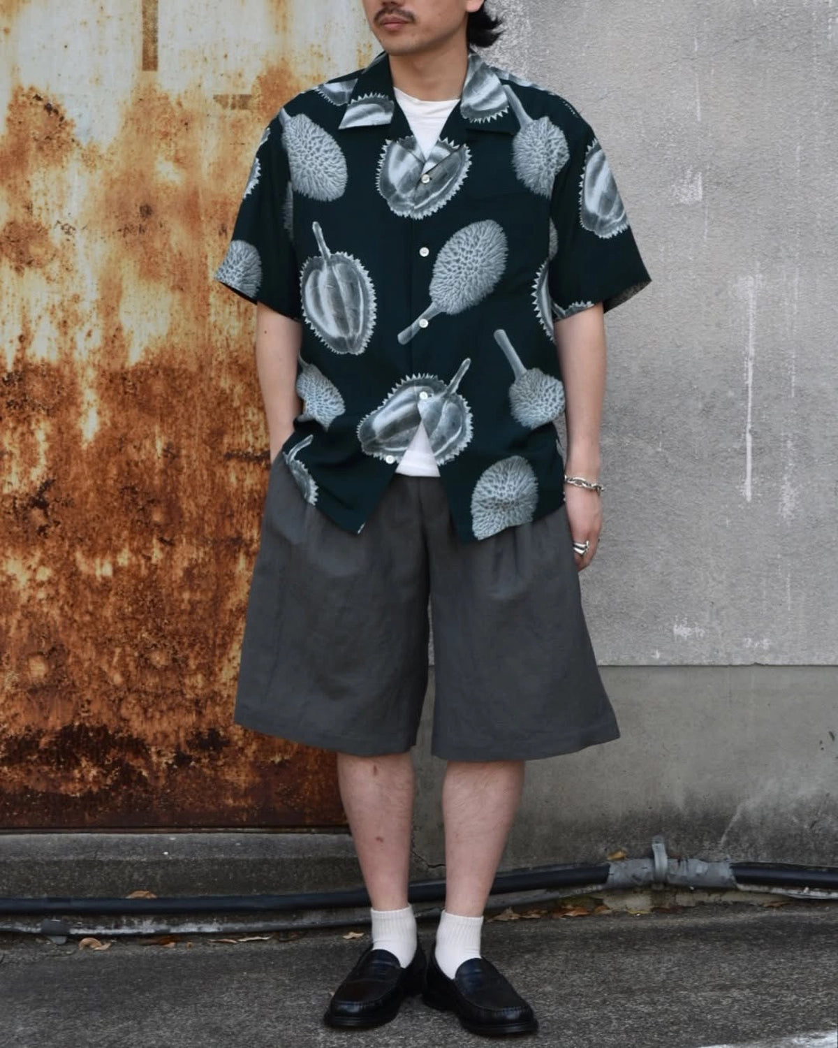 N.HOOLYWOOD COMPILE / TUCKED HALF PANTS (2251-PT50-001)