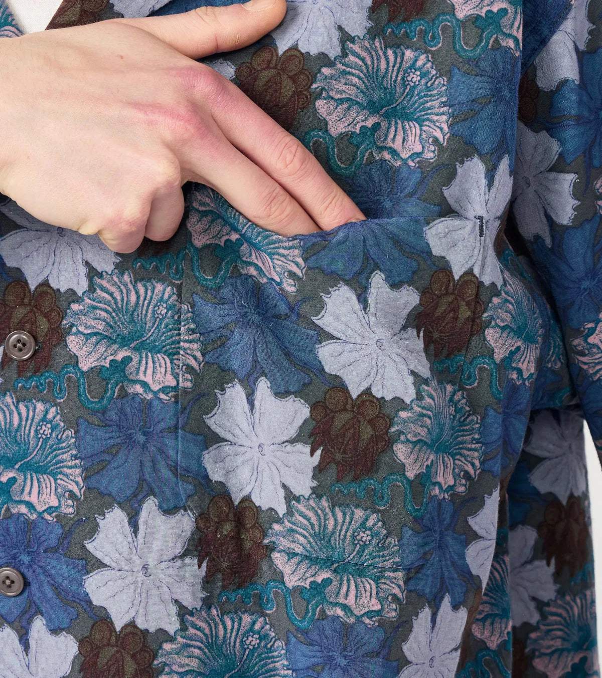 nanamica / NANALOHA S/S Shirt (S26SG065)