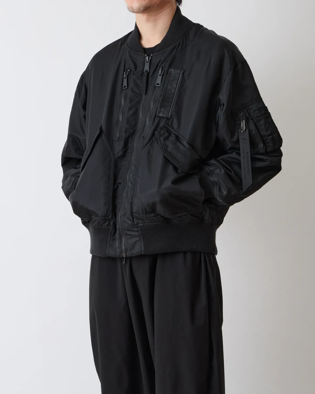 White Mountaineering × ALPHA INDUSTRIFS / WM × ALPHA INDUSTRIFS MA-1 JACKET (WM2573201)