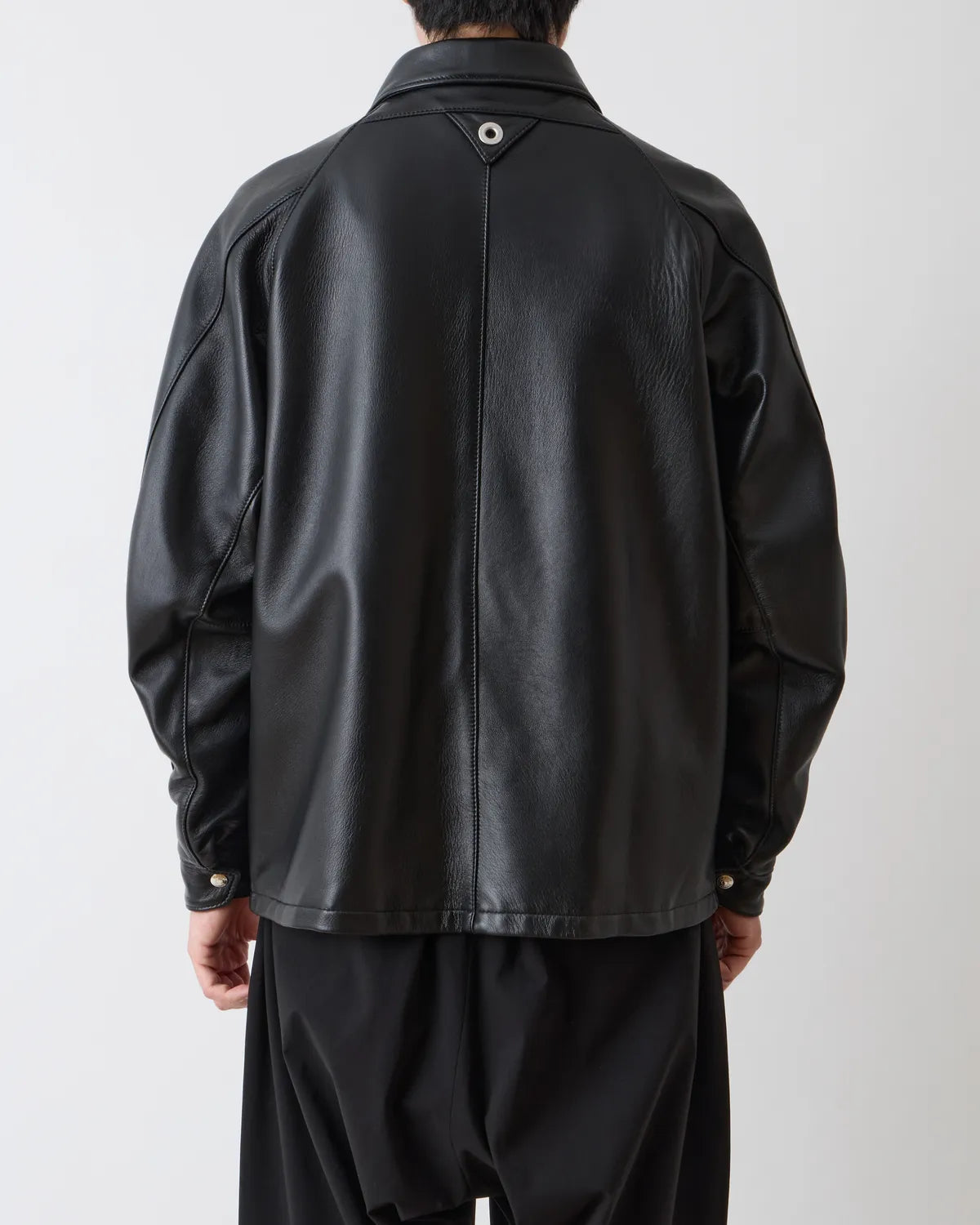 White Mountaineering × Schott / WM × Schott LEATHER COACH JACKET (WM2573214)