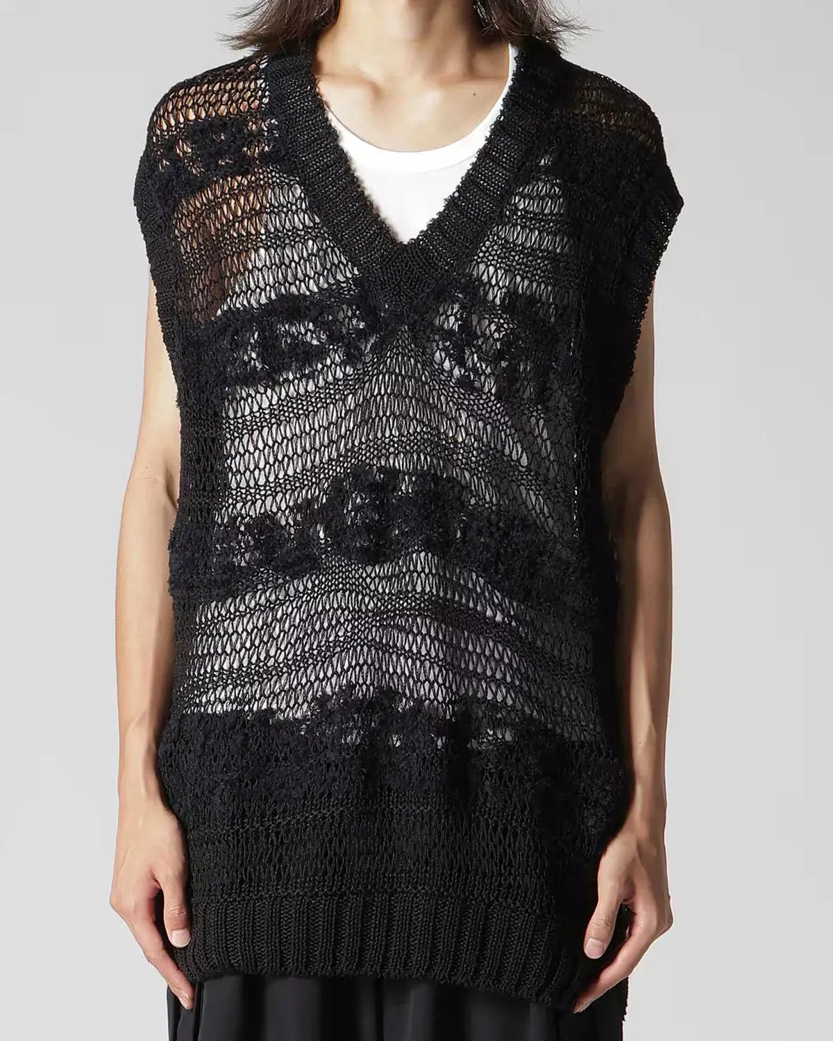 YOHJI YAMAMOTO / VEST (HK-K11-377-1)