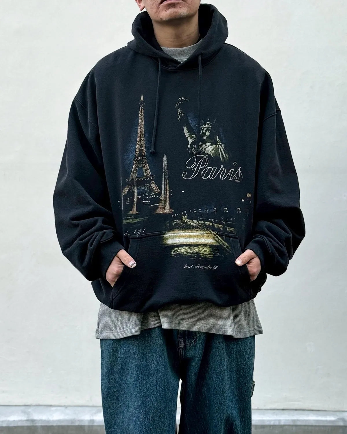 VETEMENTS / PARIS TOURIS HOODIE (ME76HD243B)
