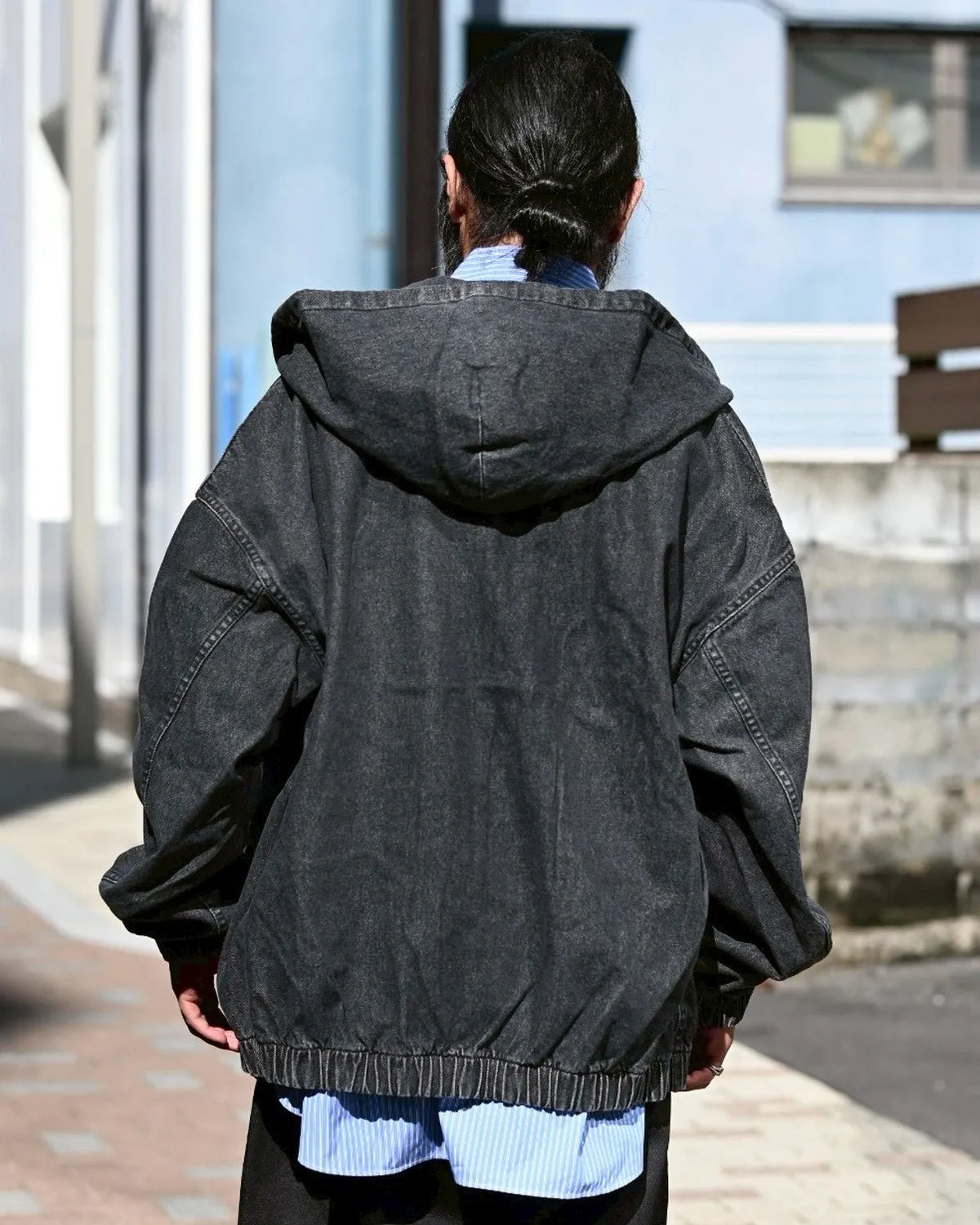 COOTIE PRODUCTIONS® / 12.5oz Denim Zip Up Hooded Jacket (CTE-25A206)