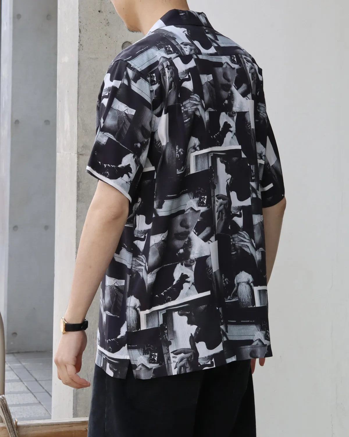 vowels / PRINTED STILL SHIRT (VO-26SS-SH025)