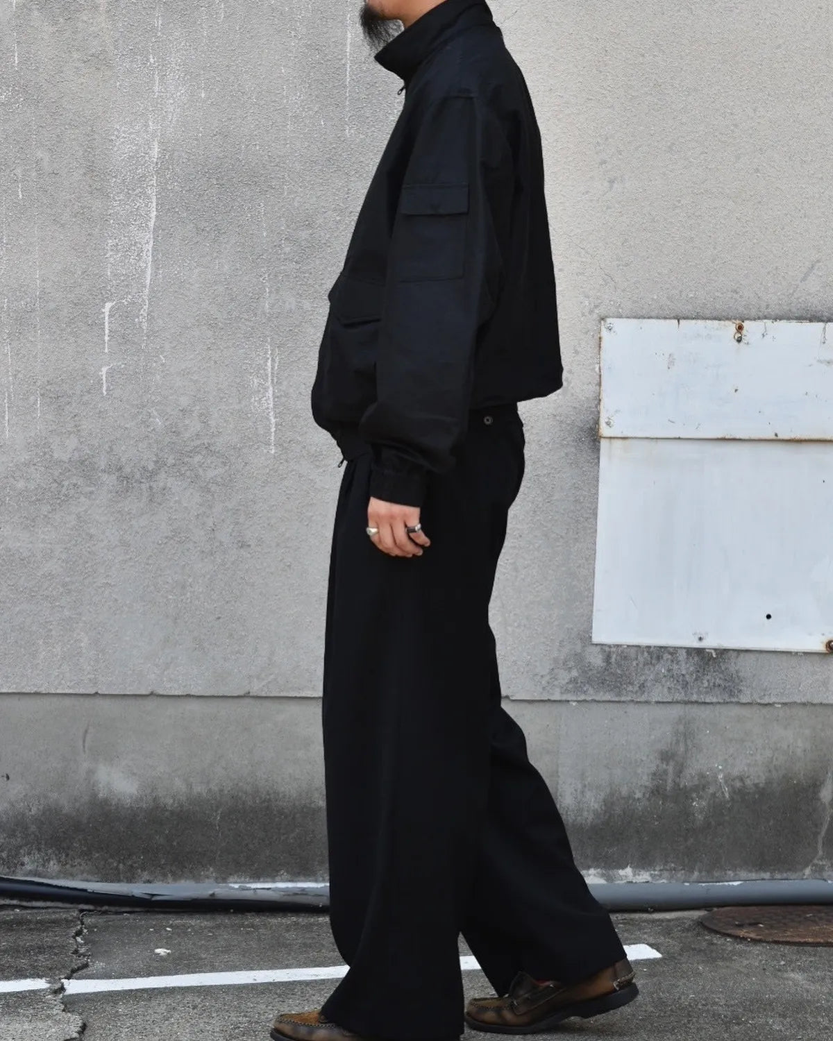 marka / FLIGHT JACKET (M25C08BL01C)