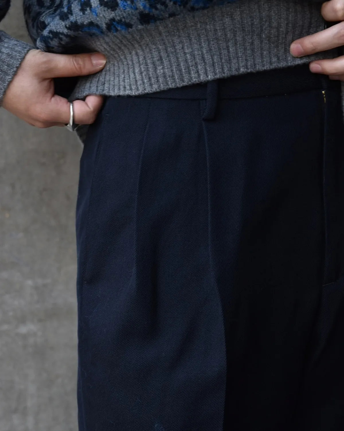 WACKO MARIA / DOUBLE PLEATED CHINO TROUSERS -TYPE-2- (25FW-WMP-PT02)