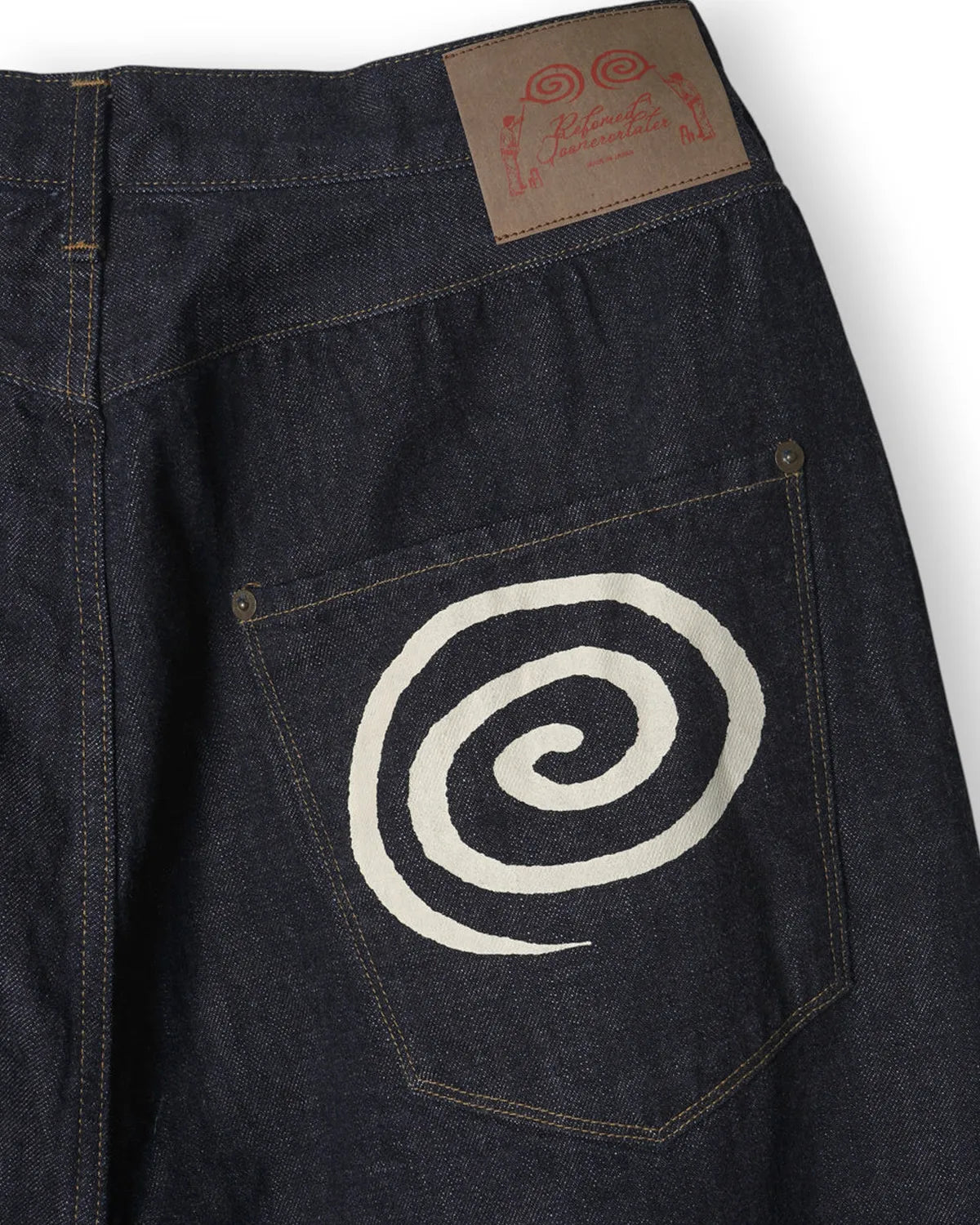 refomed × SOL / "GuruGuru" FRESH MAN DENIM PANTS (REPT-SOL01)