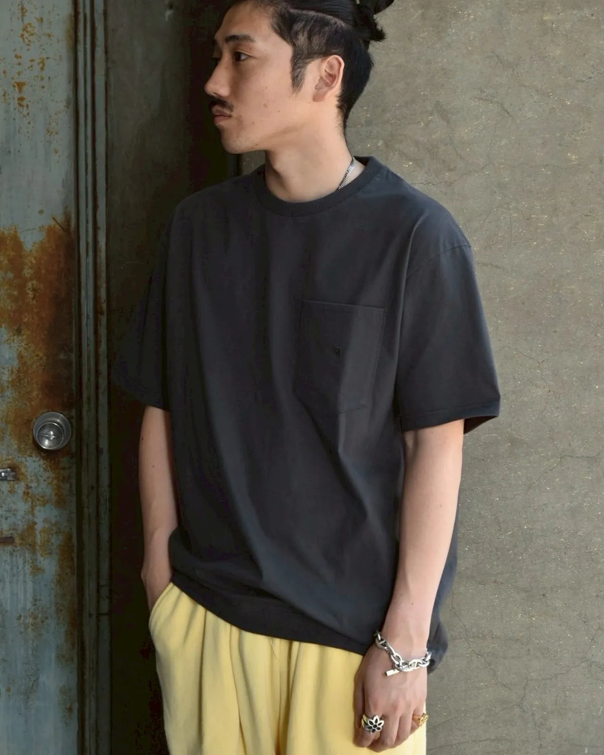 THE NORTH FACE PURPLE LABEL / 7oz Pocket Tee (N25SI102)