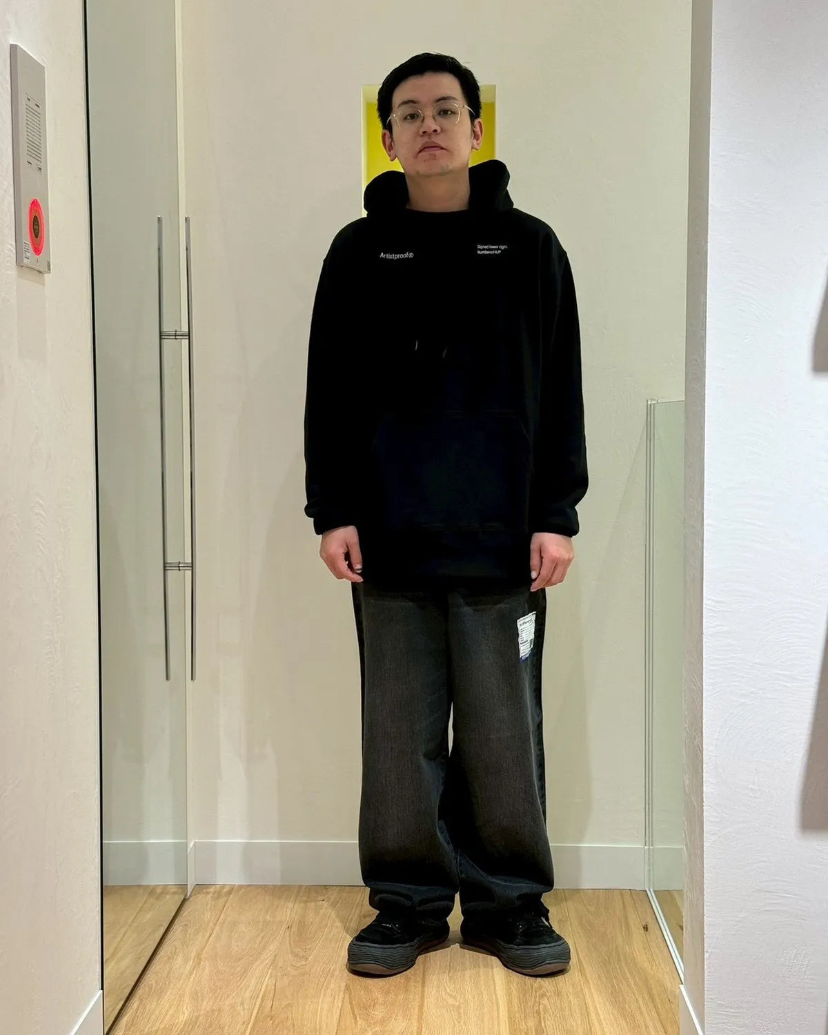 ARTIST PROOF®︎ / Split Logo Hoodies Sweat (ATPF-035H)