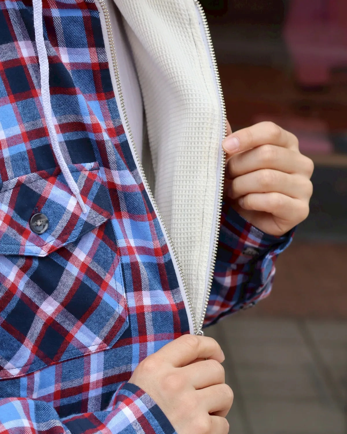 BoTT / Hooded Fannel Shirt