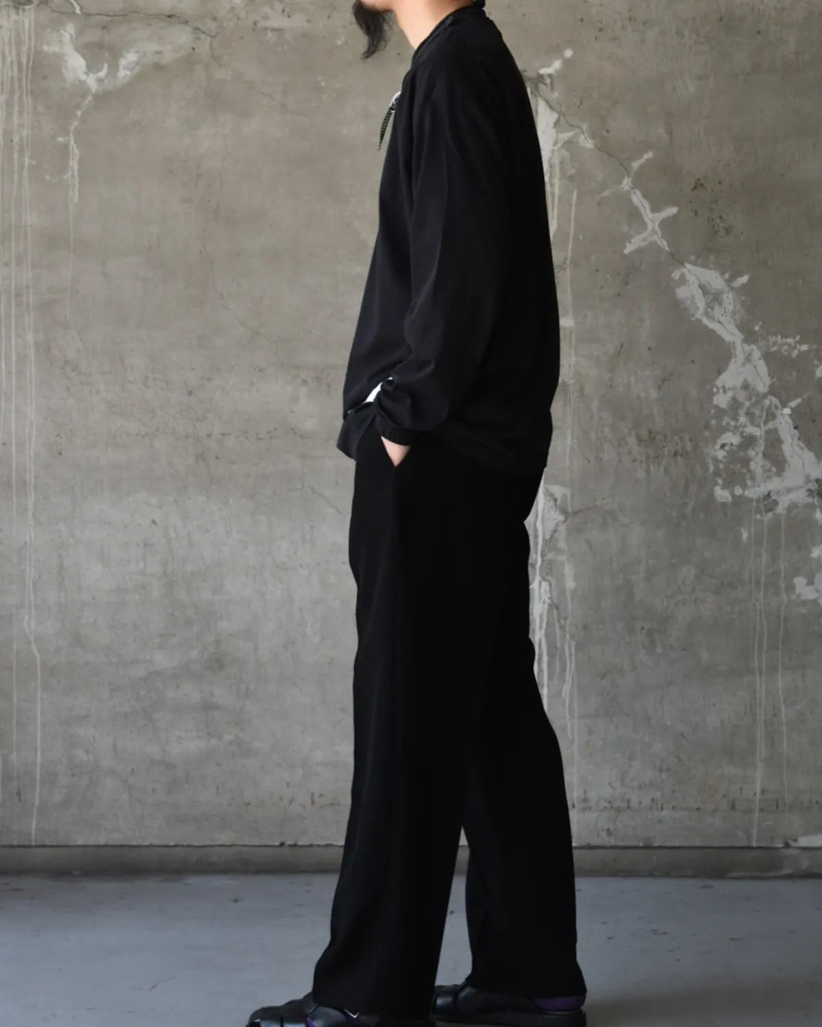 ALMOSTBLACK / REFLECT PRINT TSHIRTS (25AWGAB-CS03)