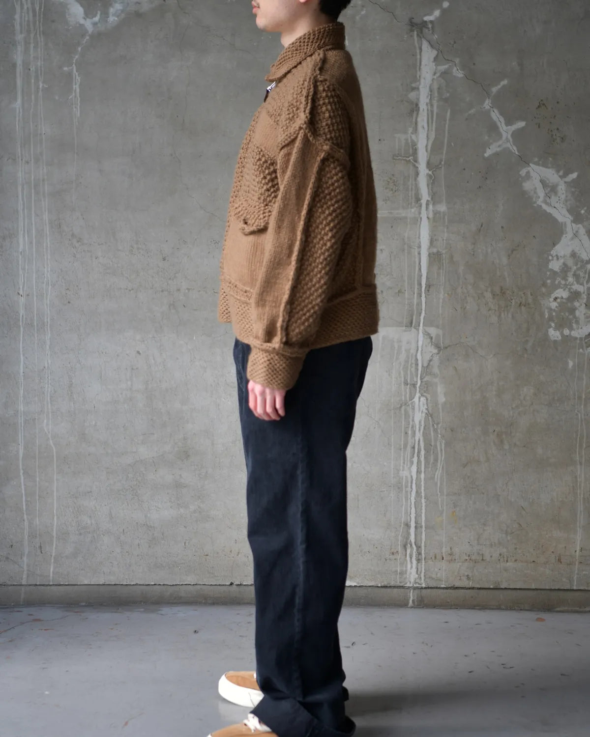 refomed / GRANNY KNIT JACKET (REKN-011)