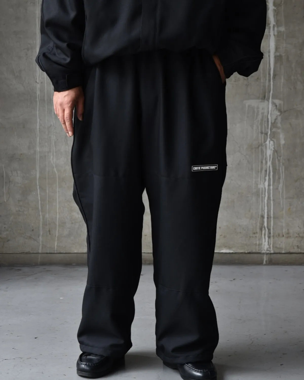 COOTIE PRODUCTIONS® / Polyester Twill Wide Training Pants (CTE-25A105)