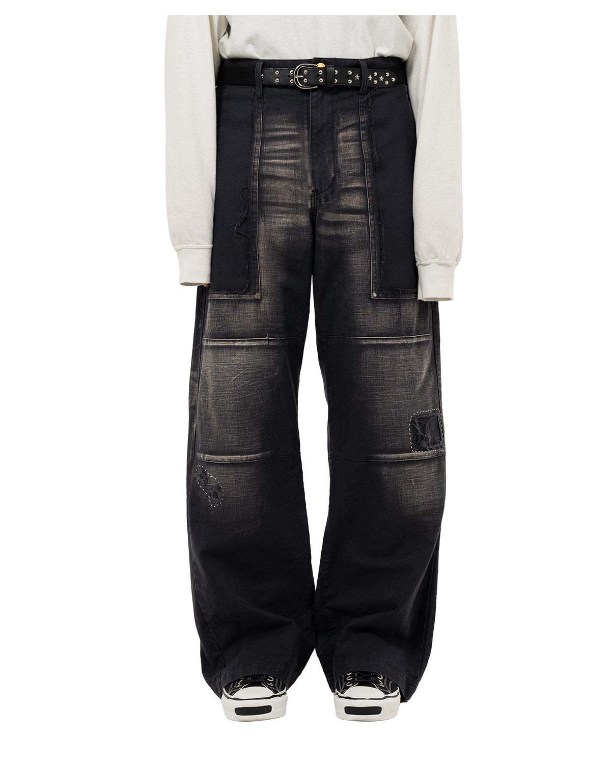 KAMIYA / Repaired Serge Work Pants (G15PT061)