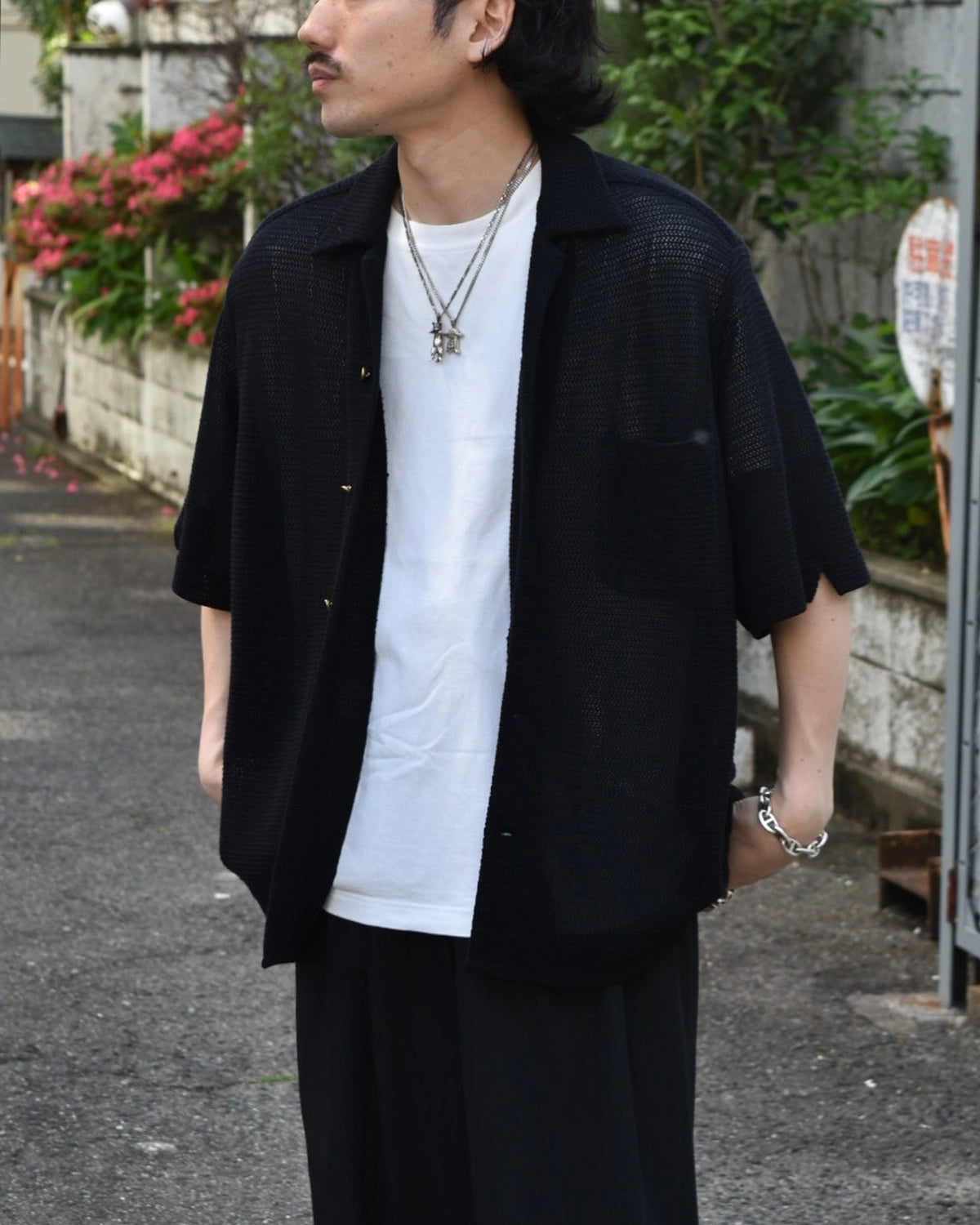 WACKO MARIA / KNIT SHIRT (25SS-WMK-KN24)