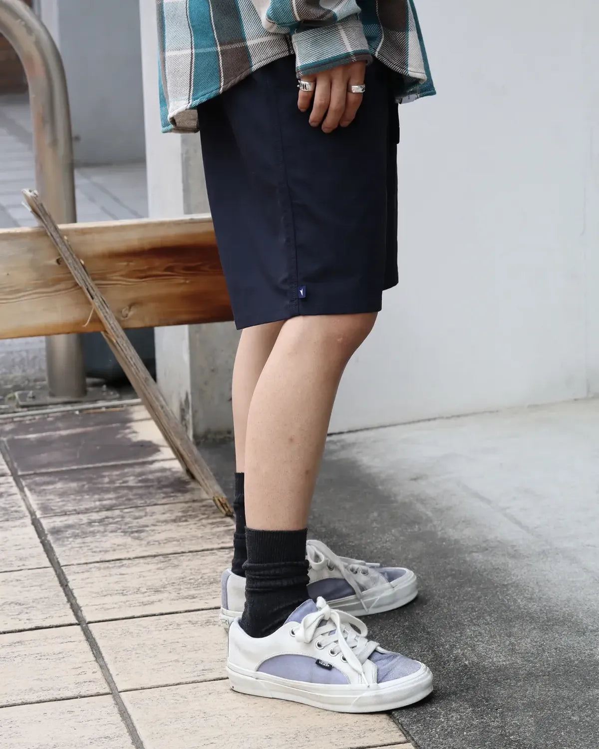 DESCENDANT / TIDE NYLON BEACH SHORTS (261TQDS-PTM04)