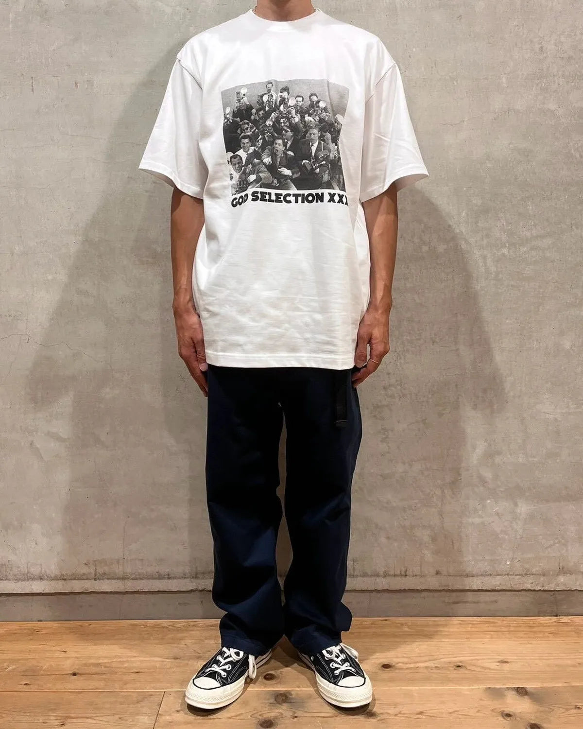 GOD SELECTION XXX / Paparazzi Logo Photo Tee (GX-S26-ST-17)