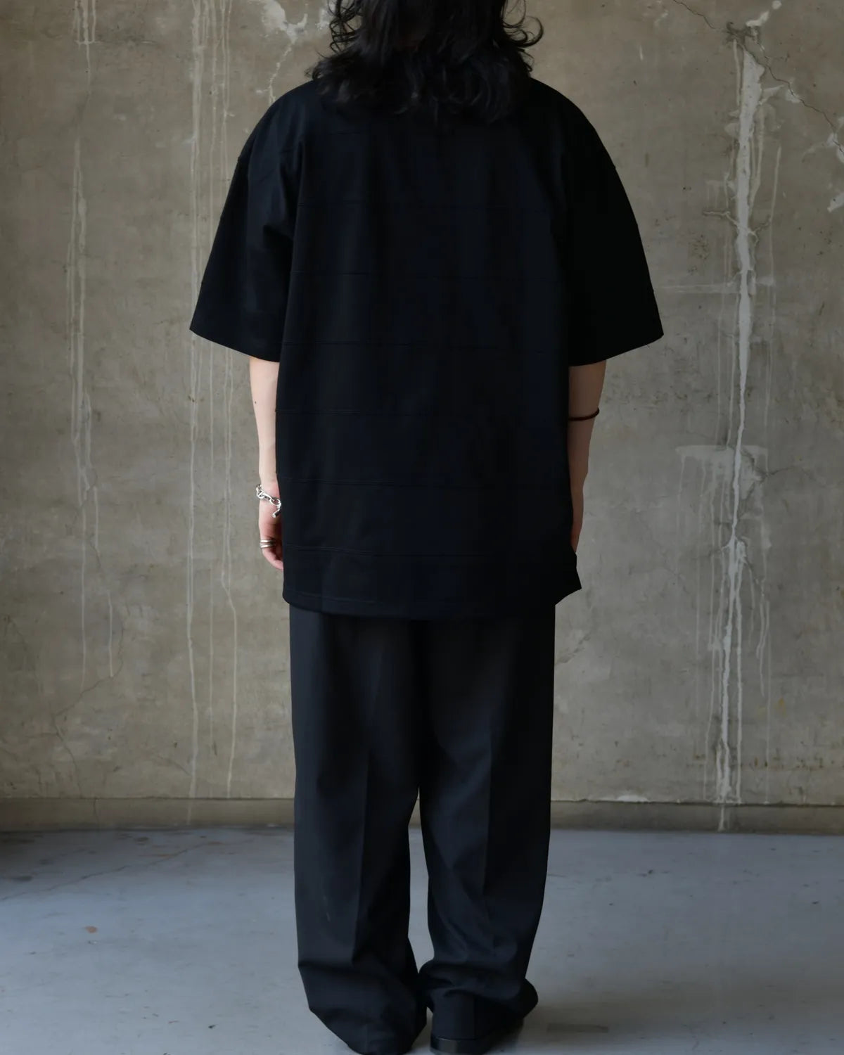 COOTIE PRODUCTIONS® / Plaited Jersey Paneling Border S/S Tee (CTE-26S310)