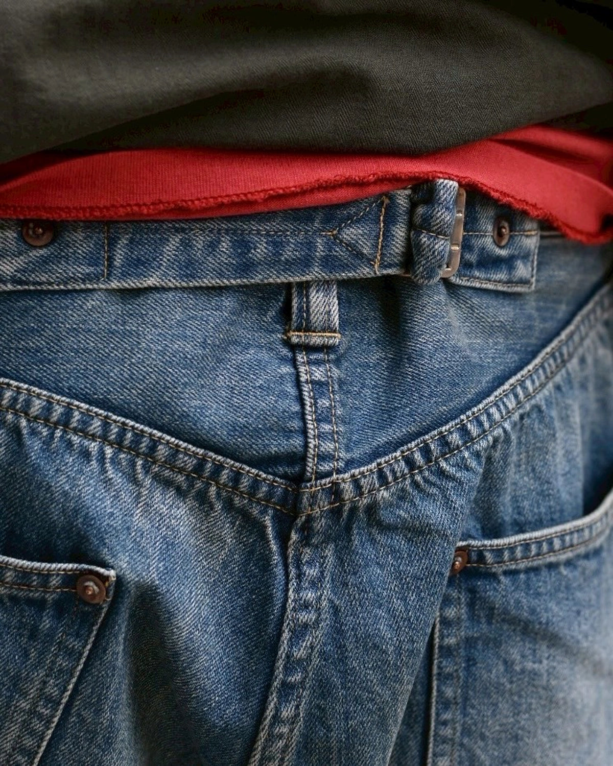 A.PRESSE / No.2 Washed Denim Pants (AP-4008)