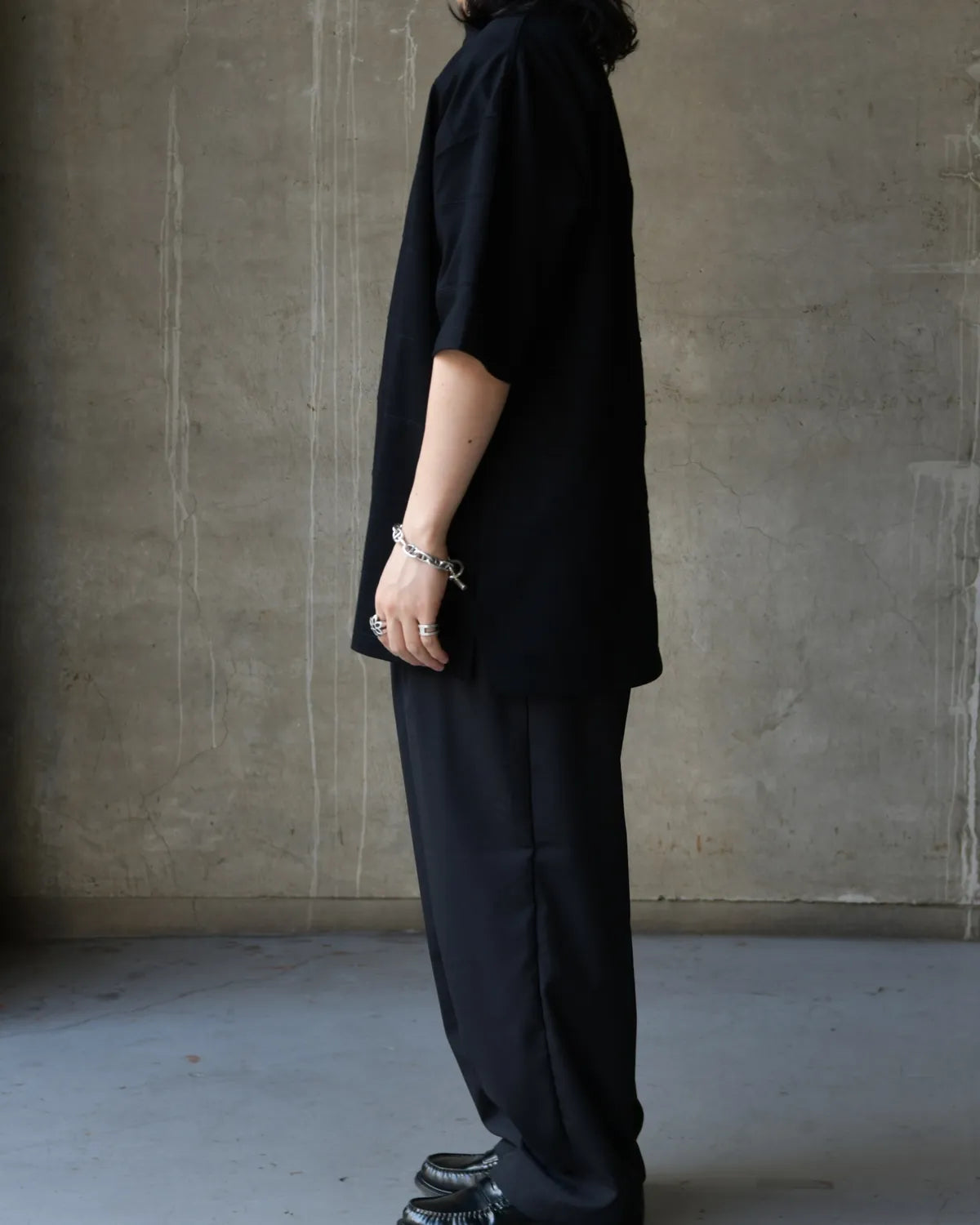 COOTIE PRODUCTIONS® / Plaited Jersey Paneling Border S/S Tee (CTE-26S310)