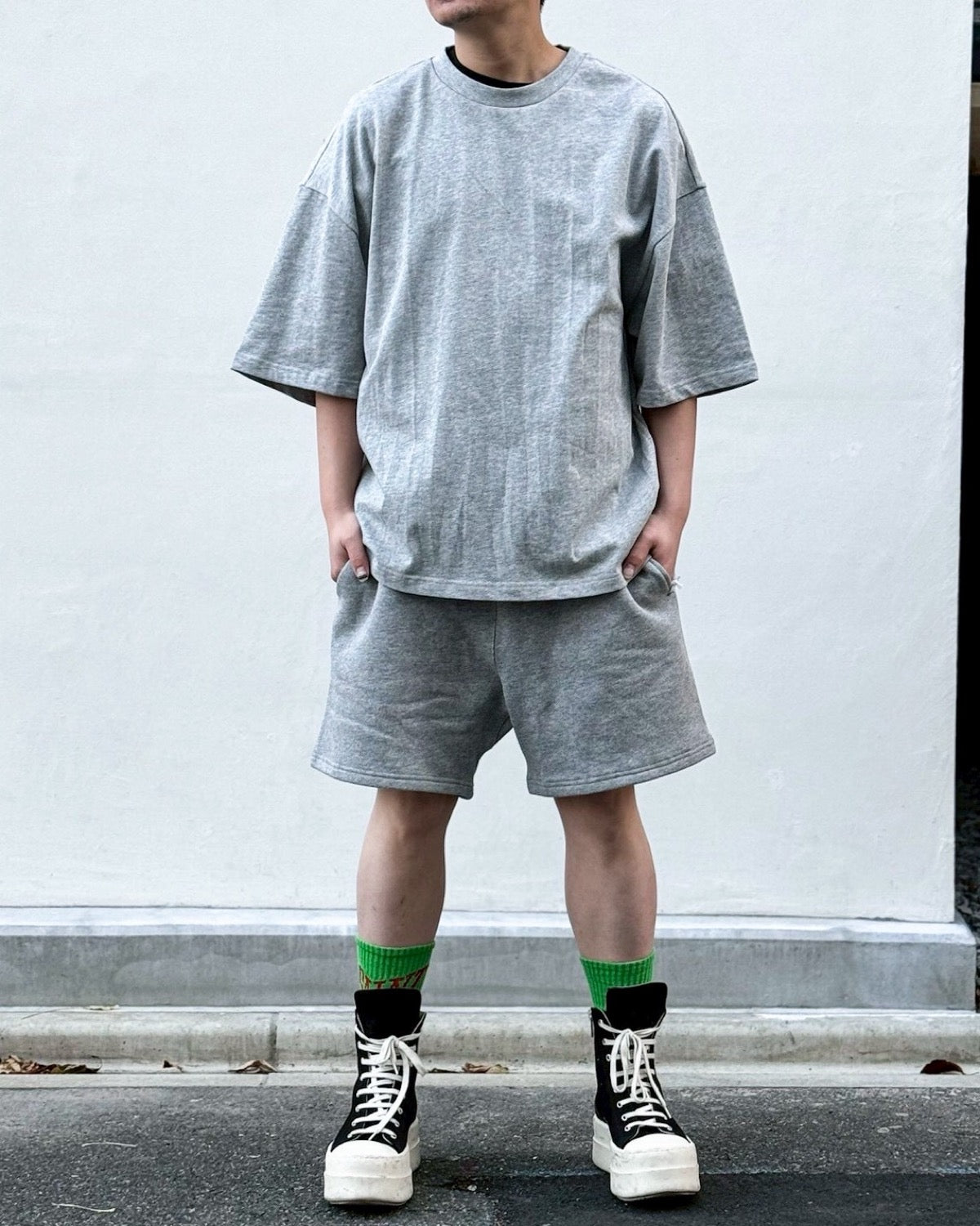 entire studios / Heavy Boxy Tee (ESSS26TT01012)