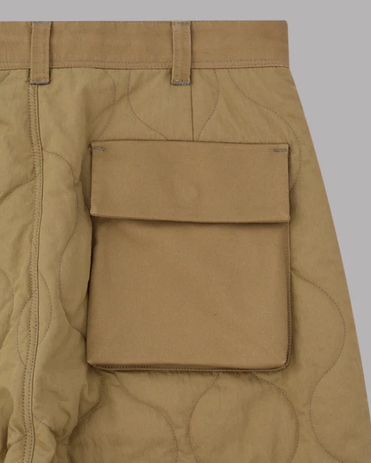 ALWAYS OUT OF STOCK / QUILTED SIDE BUTTON TROUSERS (HA-025206125)