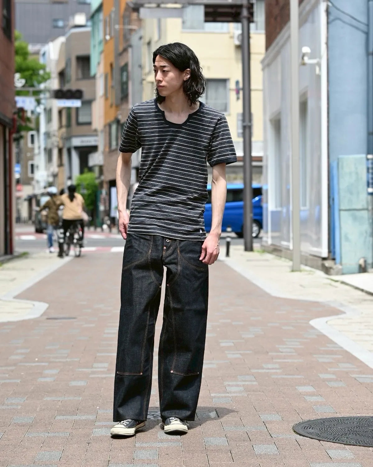 SUGARHILL / CLASSIC DOUBLE KNEE DENIM PANTS (CLASS003)