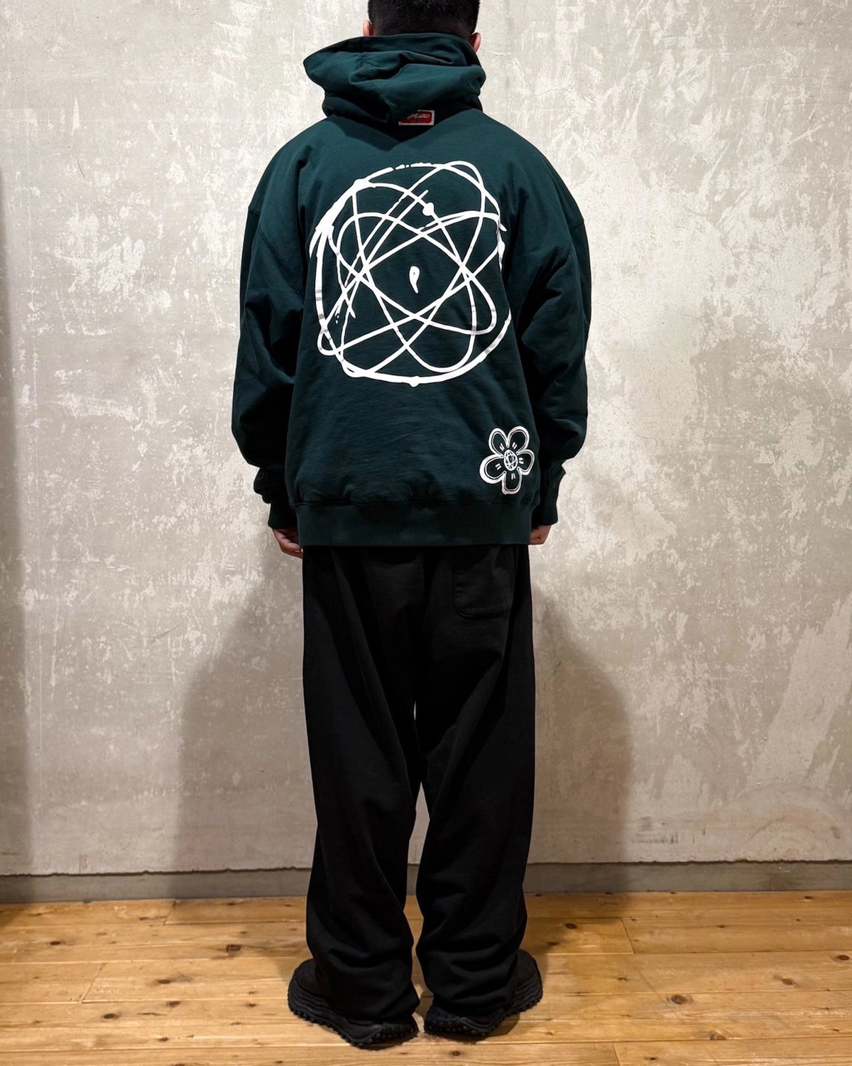 KENZO × Futura / 'Kenzo x Futura 2000' パデッド コットン フ―ディー (FF65HO5504SG)