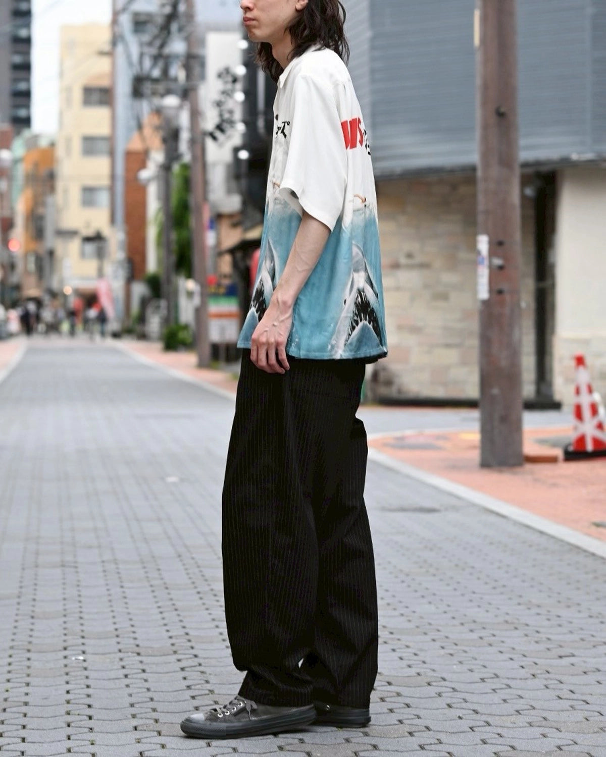 WACKO MARIA × JAWS / S/S HAWAIIAN SHIRT (JAWS-WM-HI01)