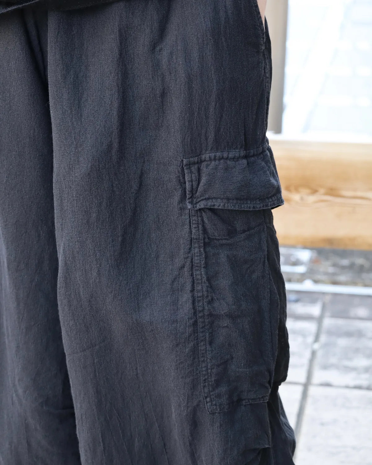 COMOLI / シルクコットン 6Pパンツ (D01-03011)
