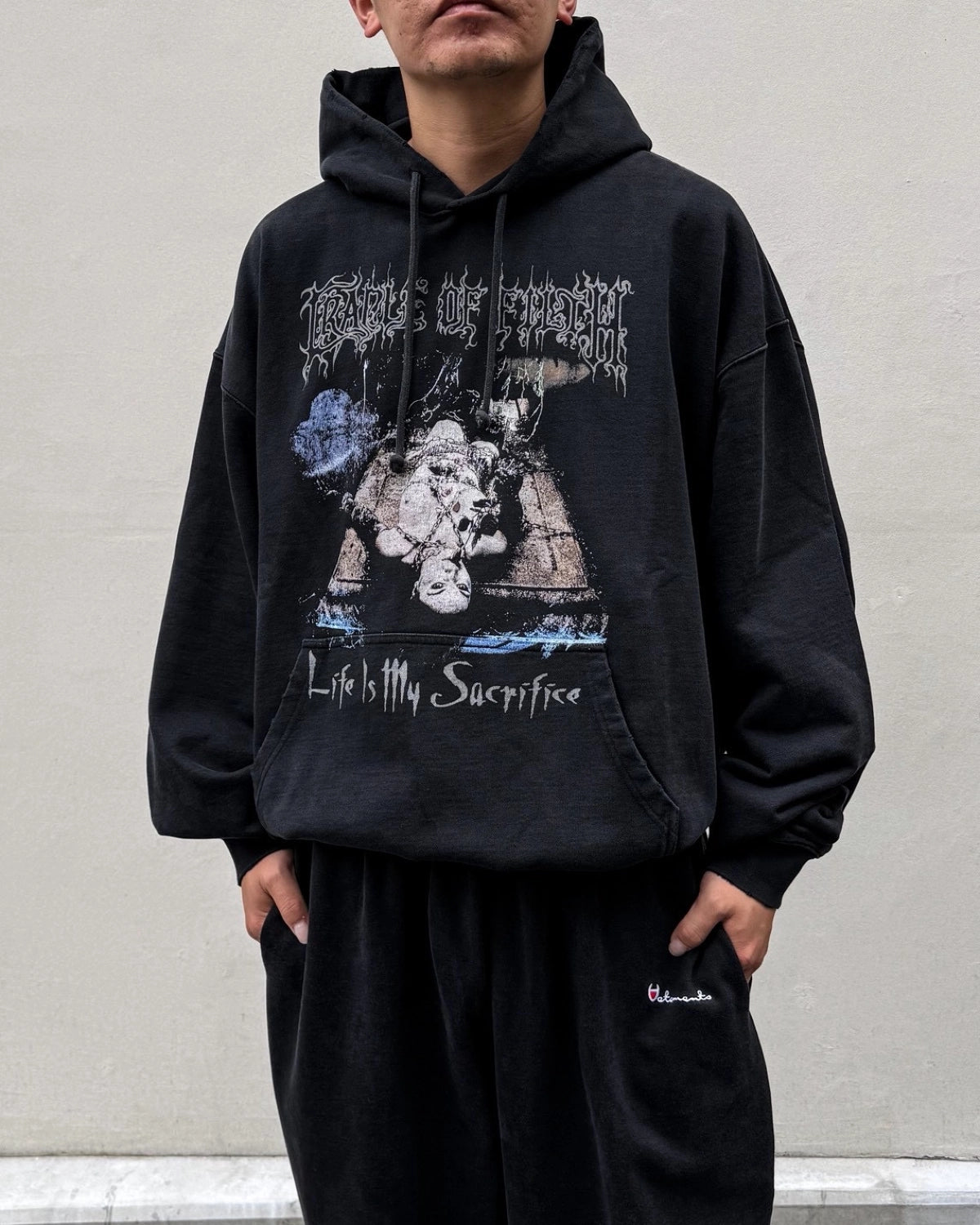 VETEMENTS / COF SACRIFICE HOODIE (MH27HD205B)