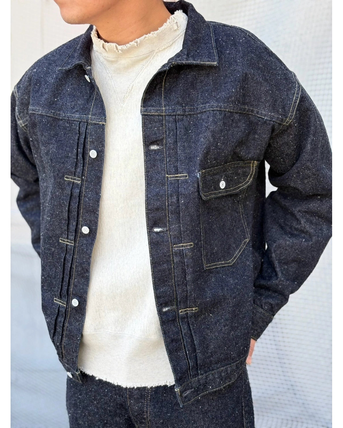 New Manual / #012 LV 36’s T-BACK JACKET ONE-WASHED