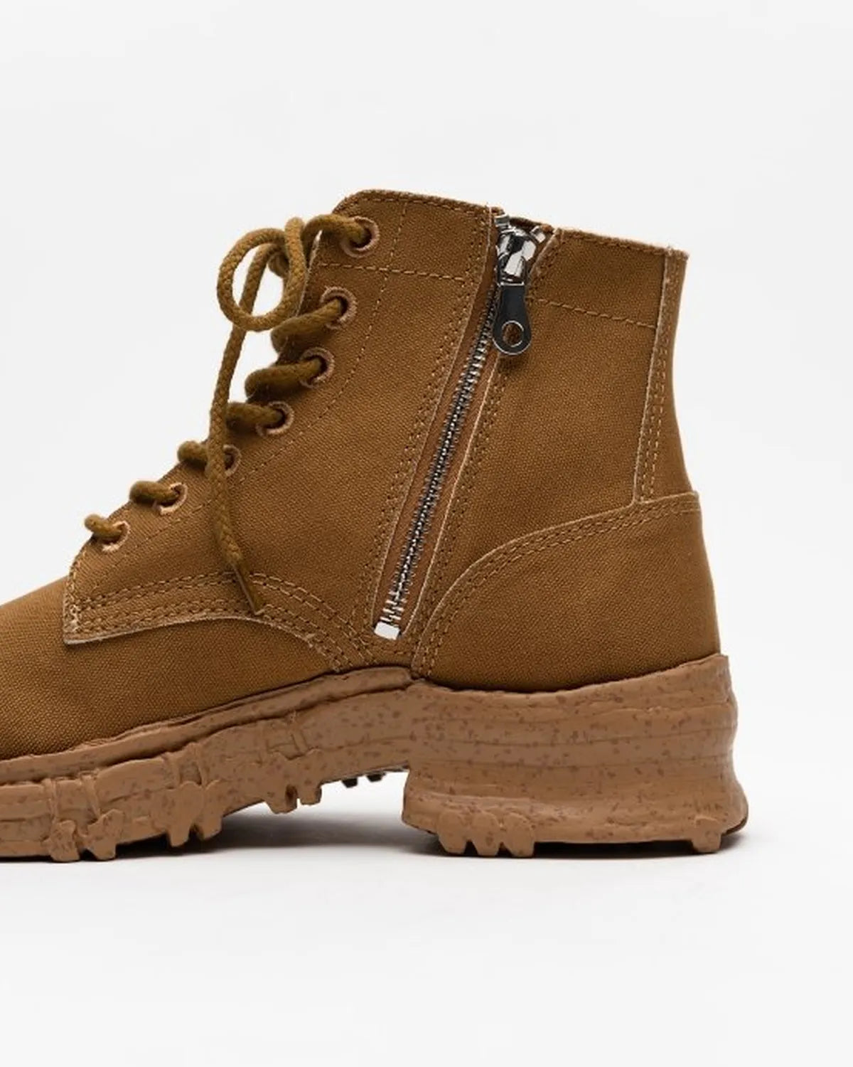 Maison MIHARA YASUHIRO General Scale. / "JOSEPH" Vintage-like Sole Canvas Boots ( S16FW711)