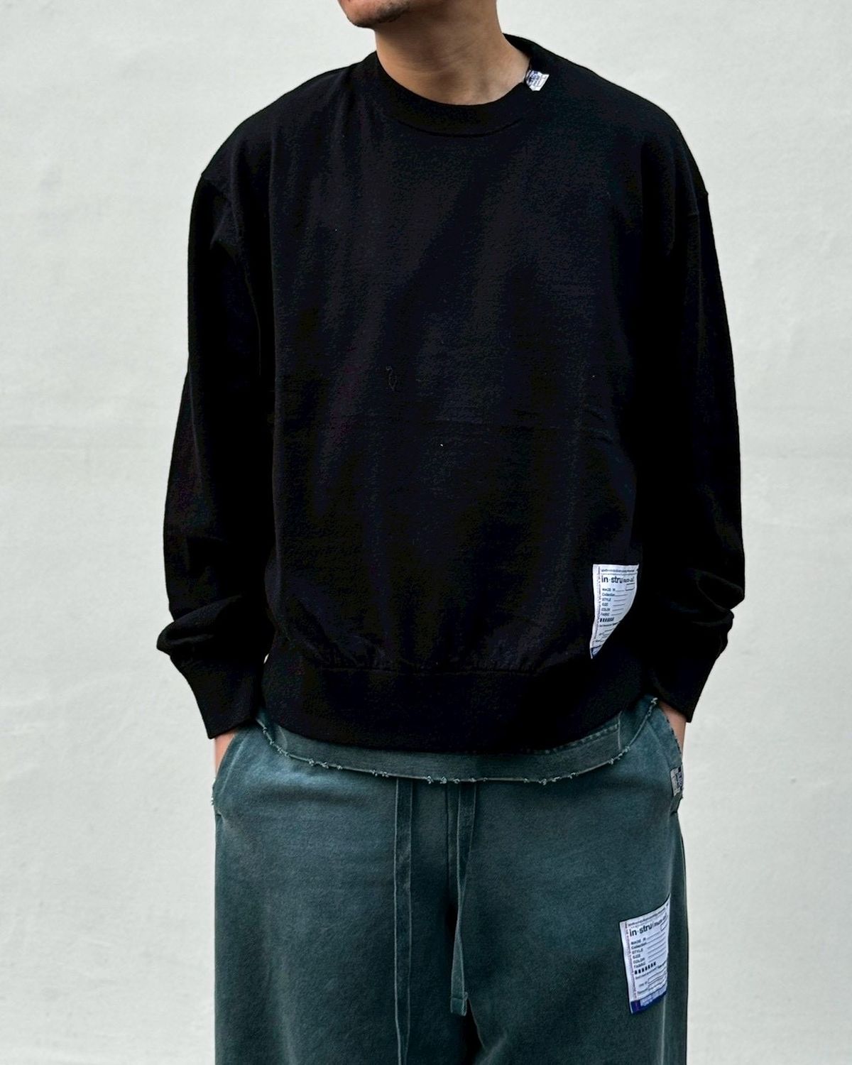 Maison MIHARA YASUHIRO in・stru(men-tal). / High Gauge Knit Sweater (I16SW592)