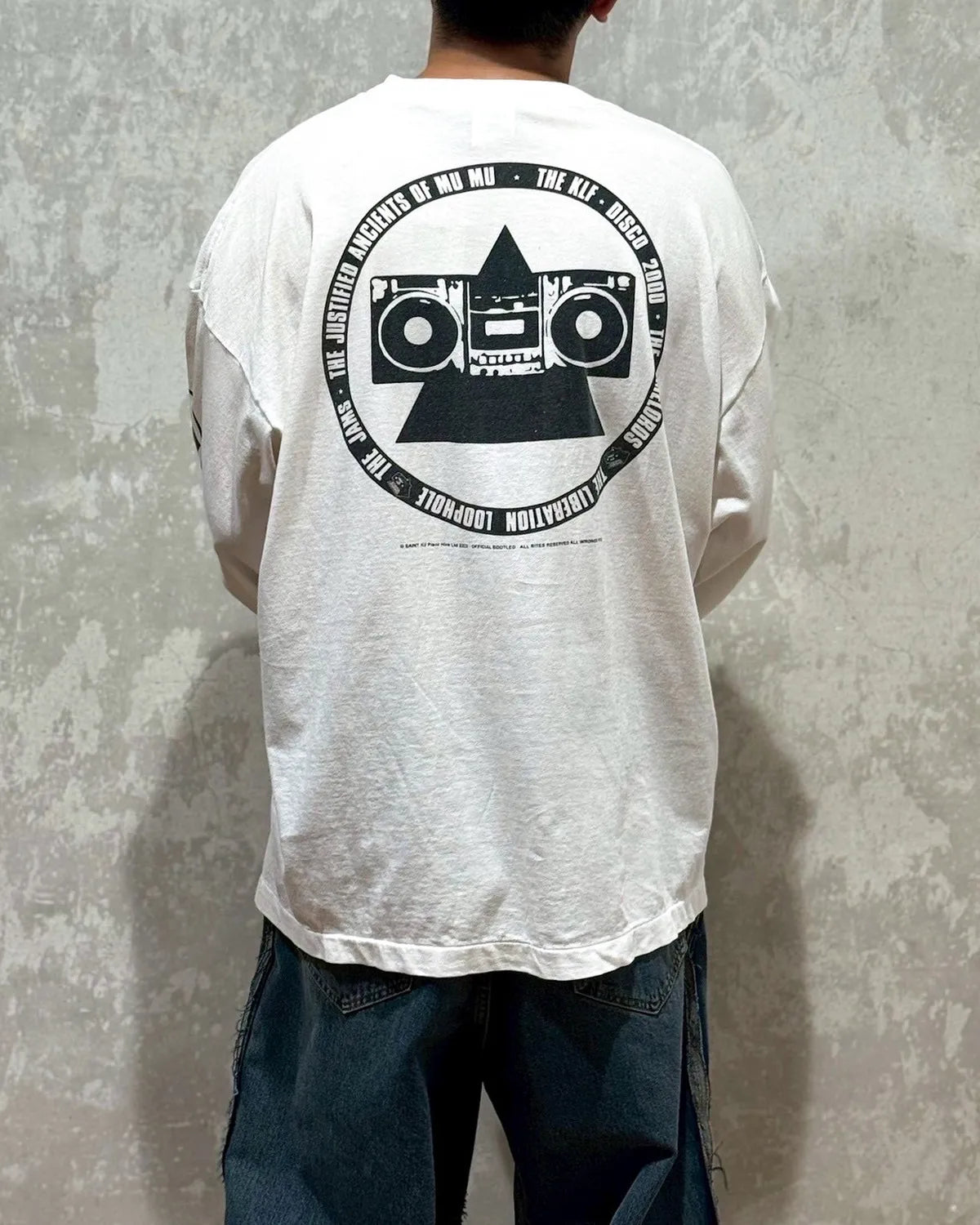 ©︎SAINT Mxxxxxx × The KLF / KLF_LS_TEE_KLF (SM-HR1-0000-C05)