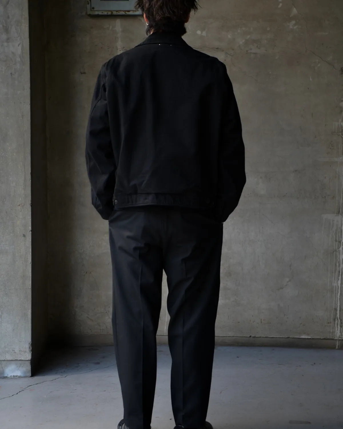 MINEDENIM × M&M / M&M MINEDENIM Black Denim Detroit Jacket (MND-MM81)