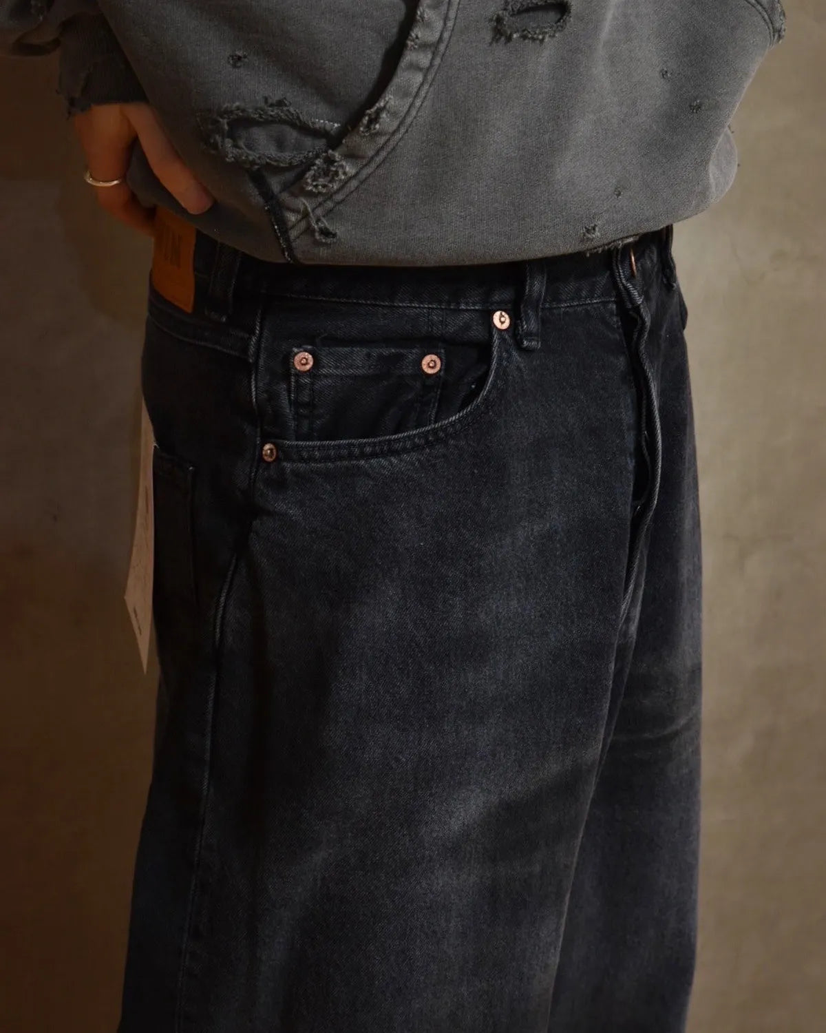 refomed / FRESH MAN DENIM WIDE PANTS by EDWIN "USED" (REPT-ED001U)