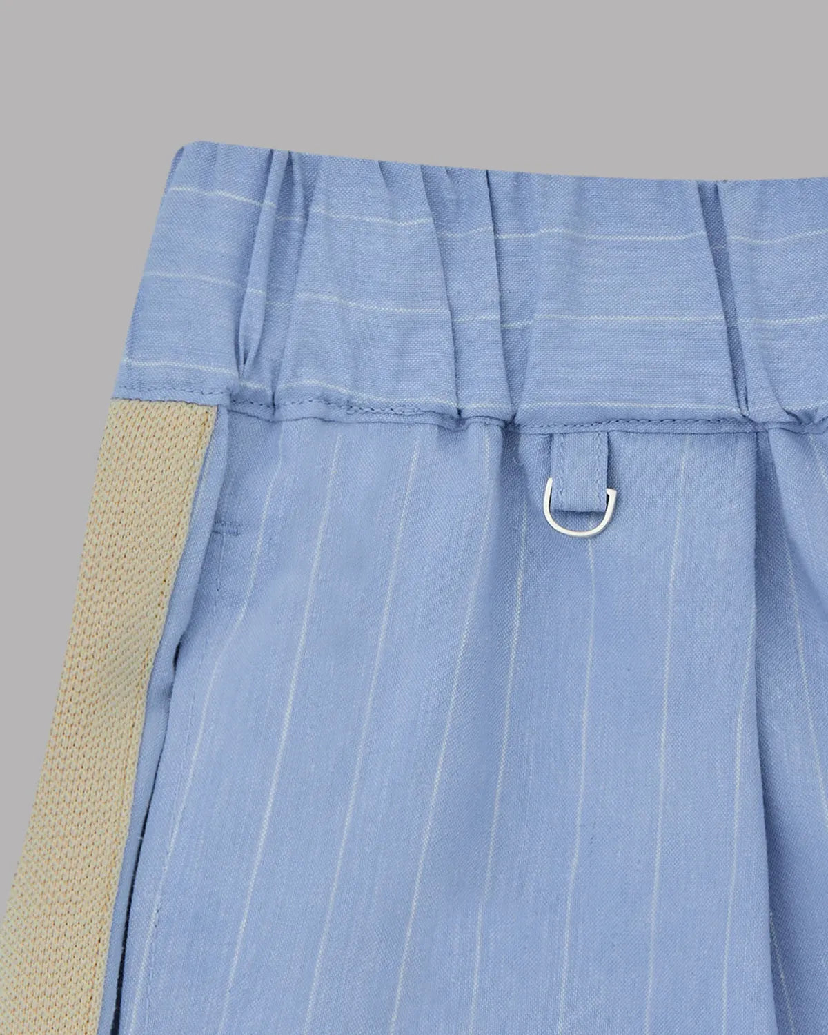 ALWAYS OUT OF STOCK / SIDE STRIPE LINEN TUCKED SHORTS (HA-026106232)