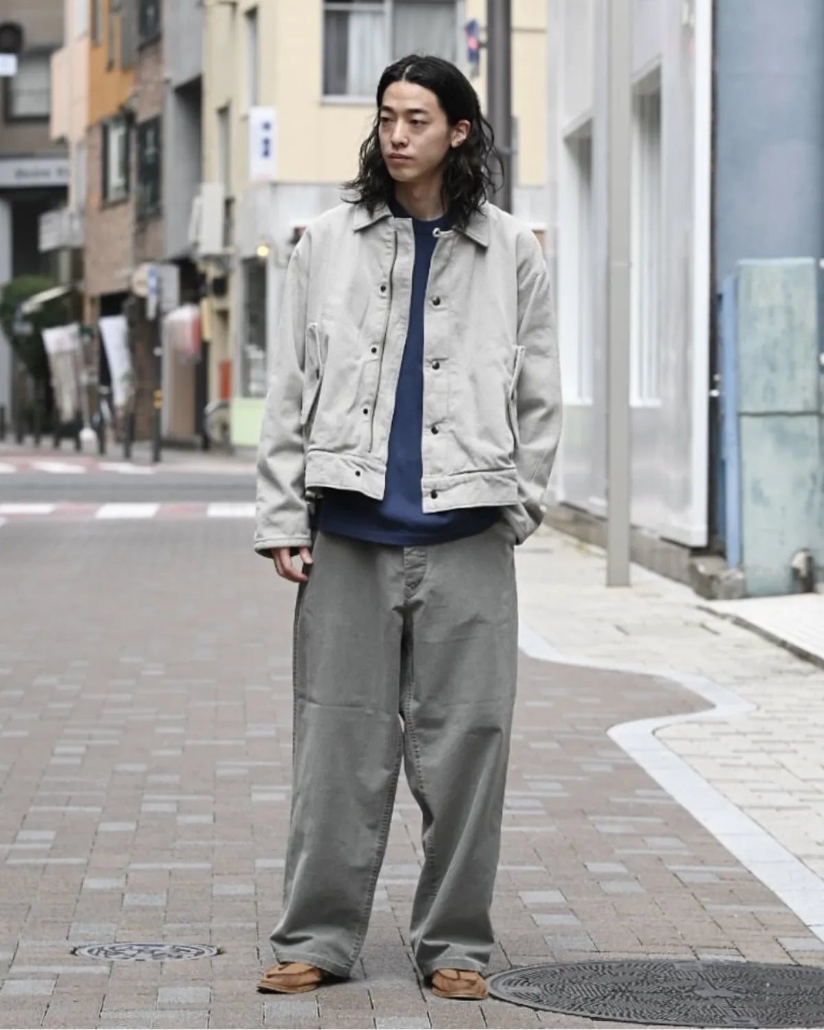 A.PRESSE / Silk Nep Type A-1 Jacket (25AAP-01-24)