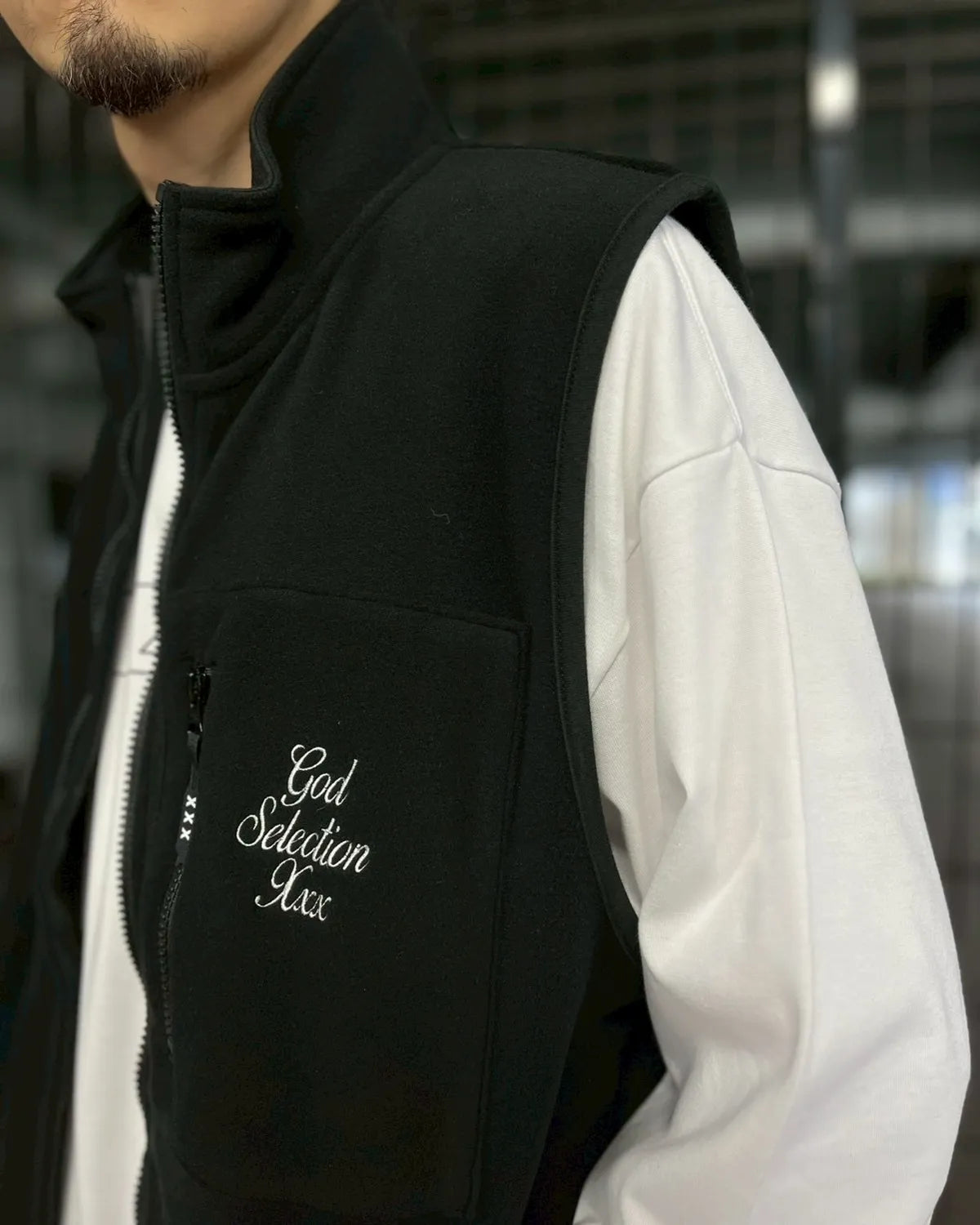 GOD SELECTION XXX / FLEECE VEST (GX-A26-JK-02)