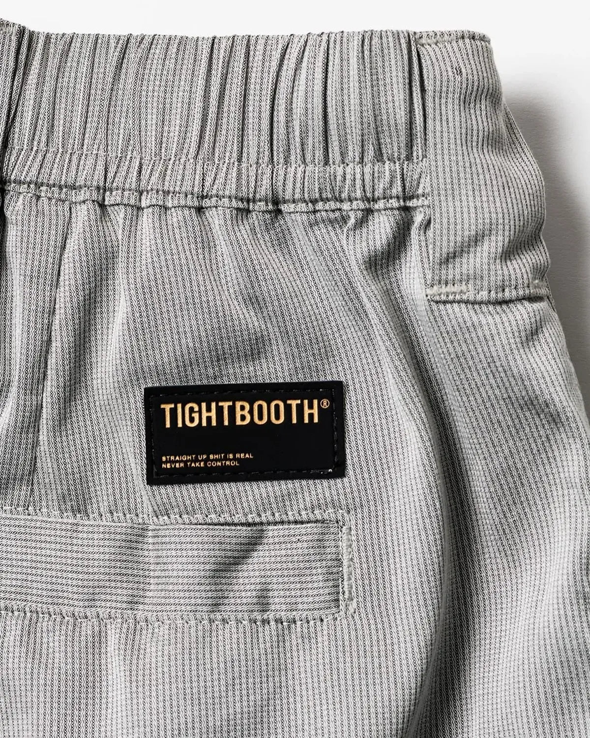TIGHTBOOTH / STRIPE BAGGY CARGO PANTS (SU26-B06)