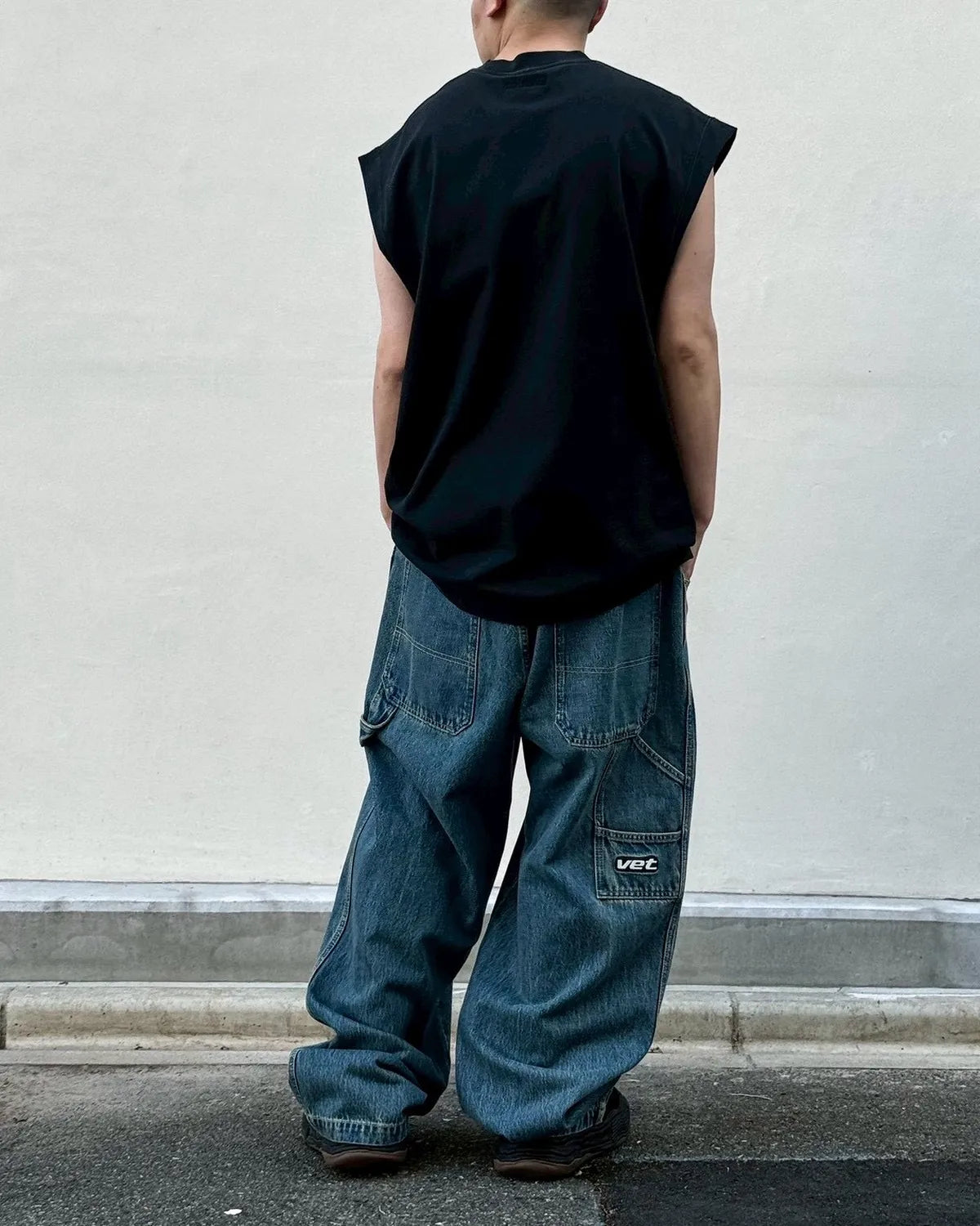 VETEMENTS / SIN SLEEVELESS T-SHIRT (ME76TR197B)