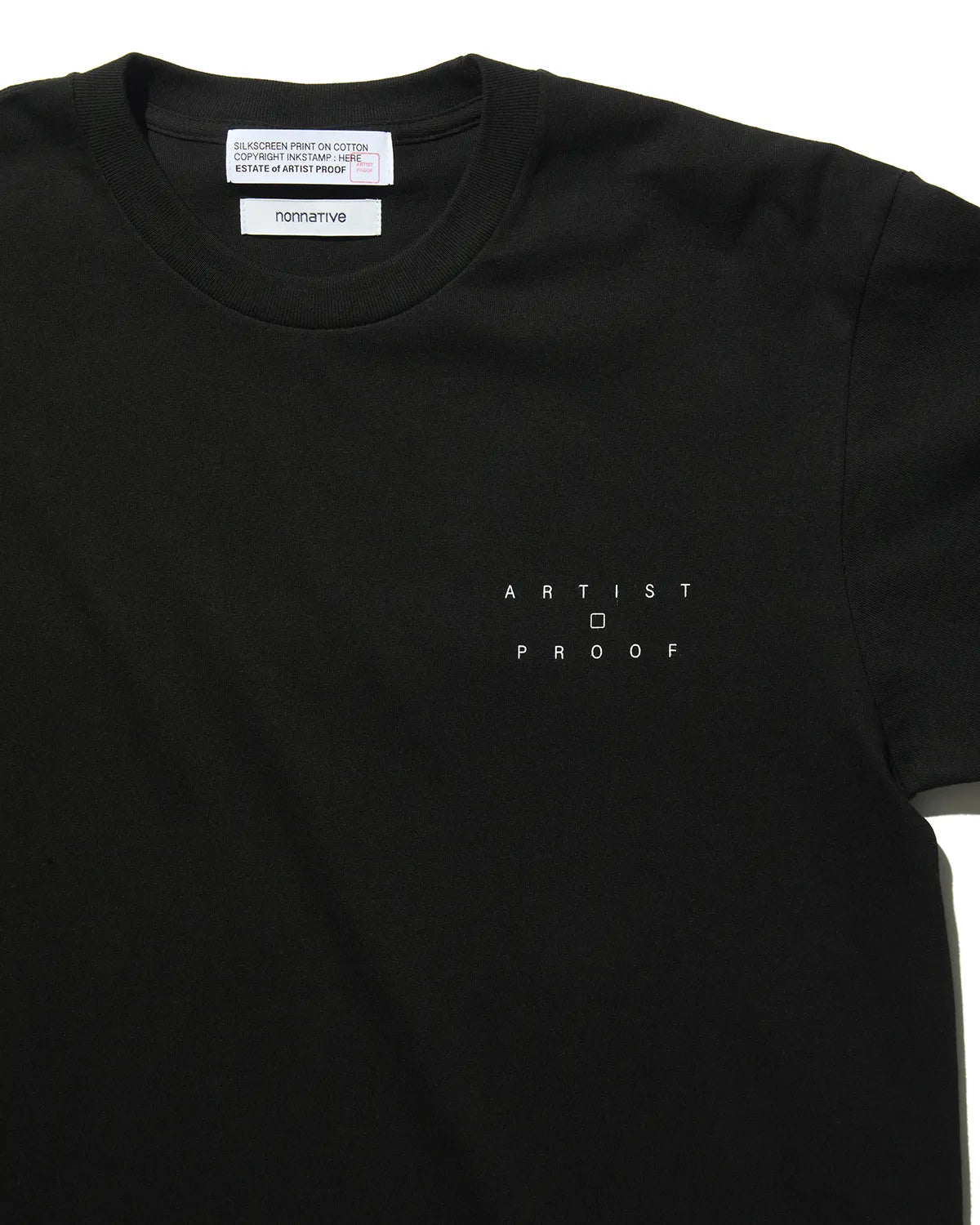 ARTIST PROOF × FRAGMENT × nonnative / "innovaten" T-shirt SS (ATPF-034T)