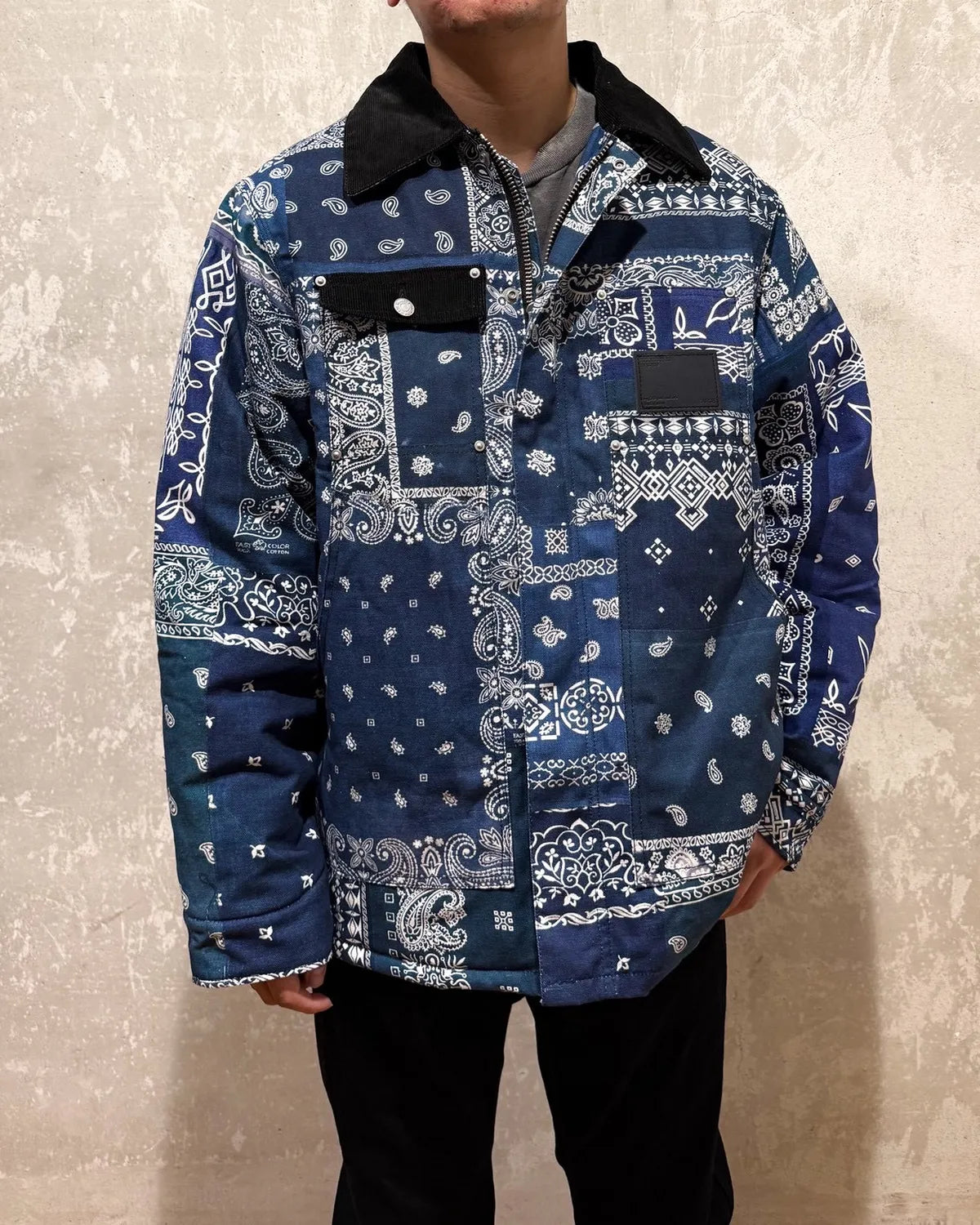 MIYAGIHIDETAKA -Rafu-  / Quilted Work Jacket (MH028)