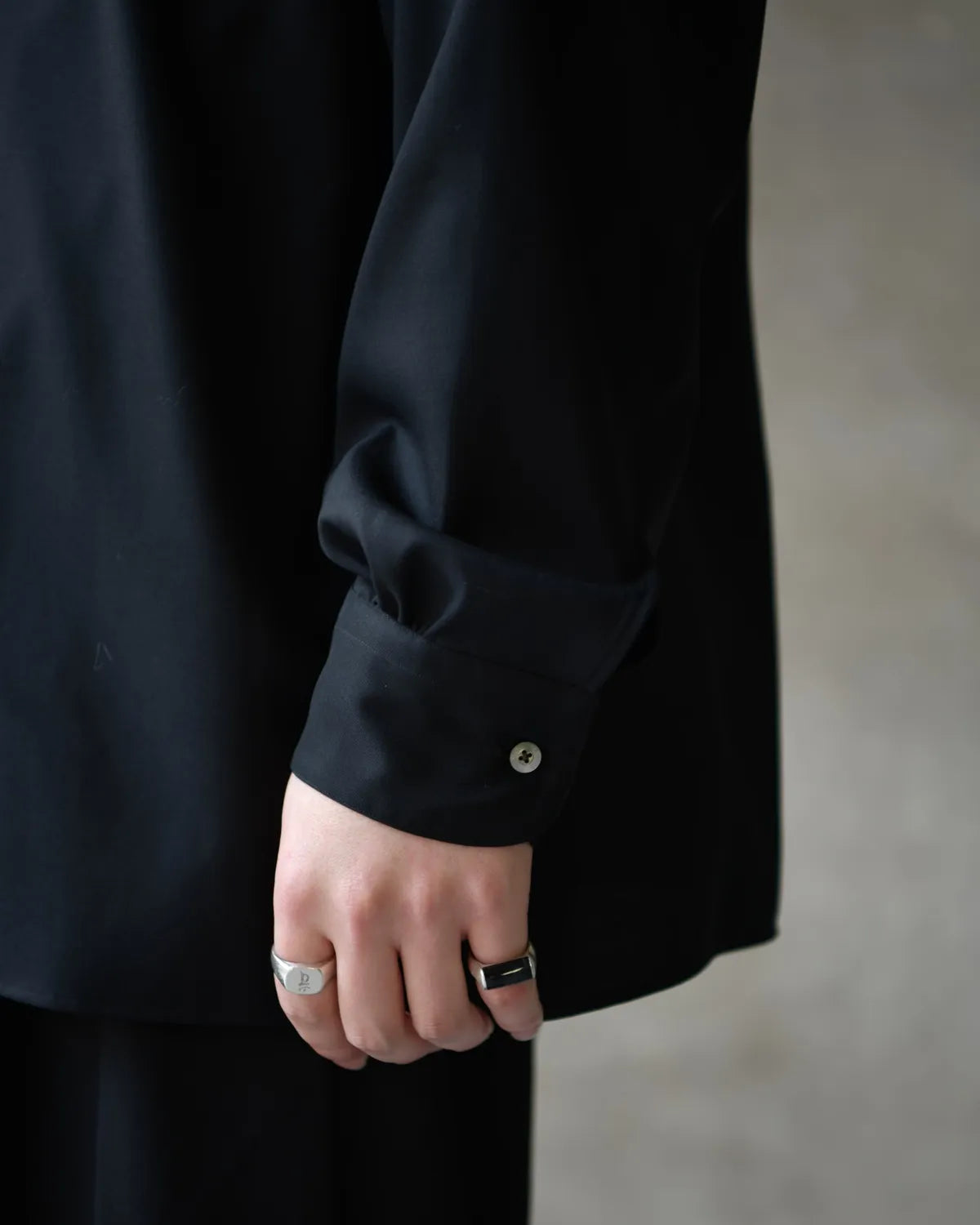 MARKAWARE / ITALIAN OPEN COLLAR SHIRT (A26A06SH02C)