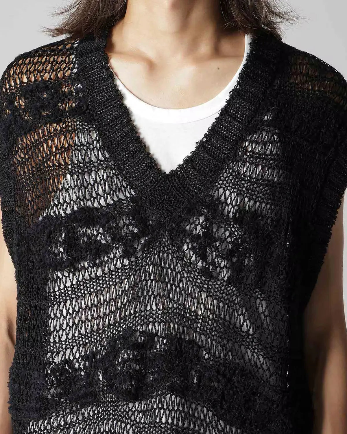 YOHJI YAMAMOTO / VEST (HK-K11-377-1)