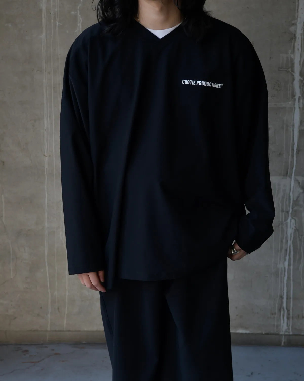 COOTIE PRODUCTIONS® / Frost Weave Hockey L/S Tee (CTE-26S333)