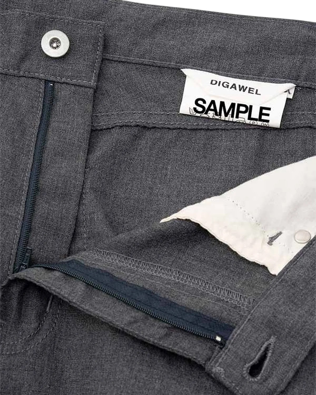 DIGAWEL / Puckering wide pants (DWYB021)