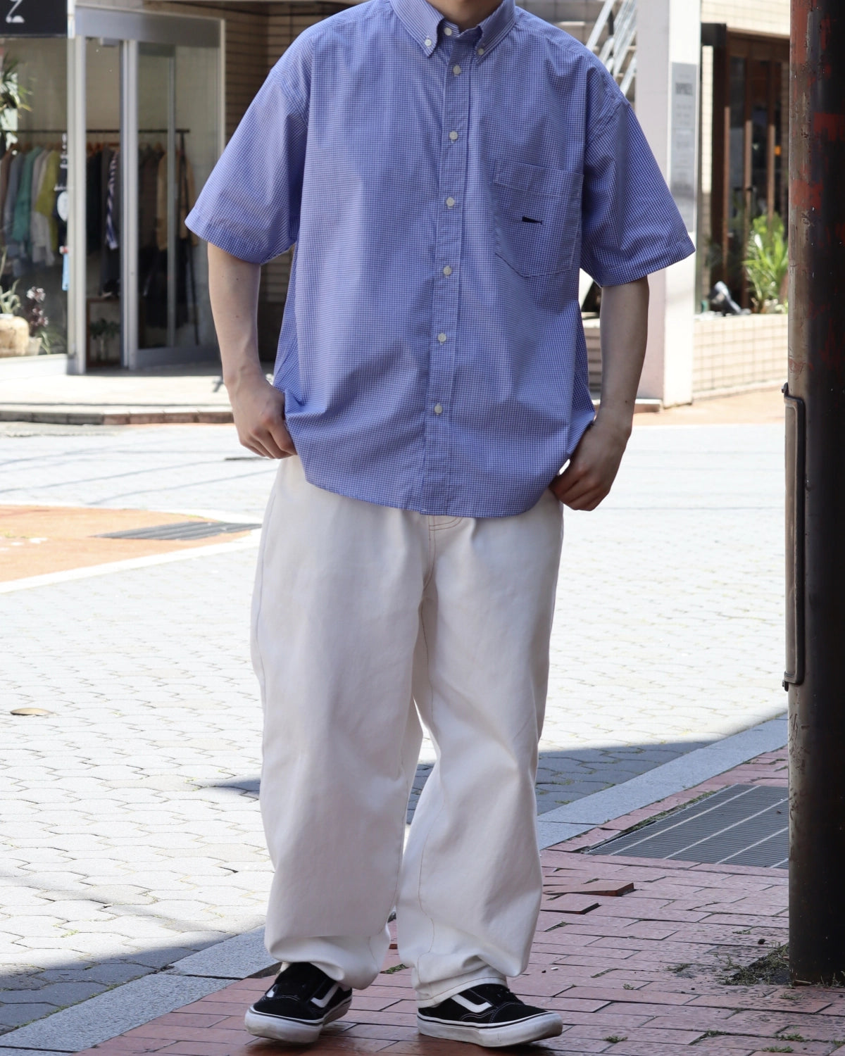DESCENDANT / KENNEDY'S PLAID SS SHIRT (261WVDS-SHM06)